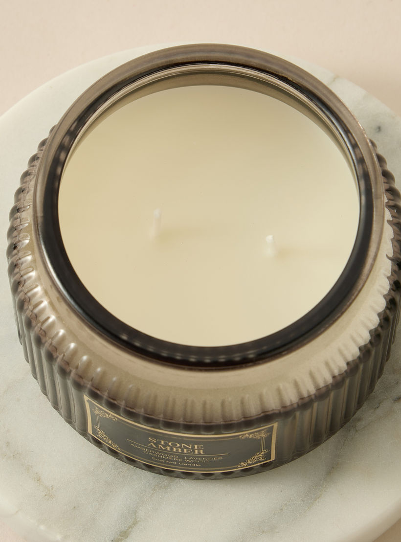Atelier Stone Amber Jar Candle - 180 gms-household-homefragrance-candles-image-3