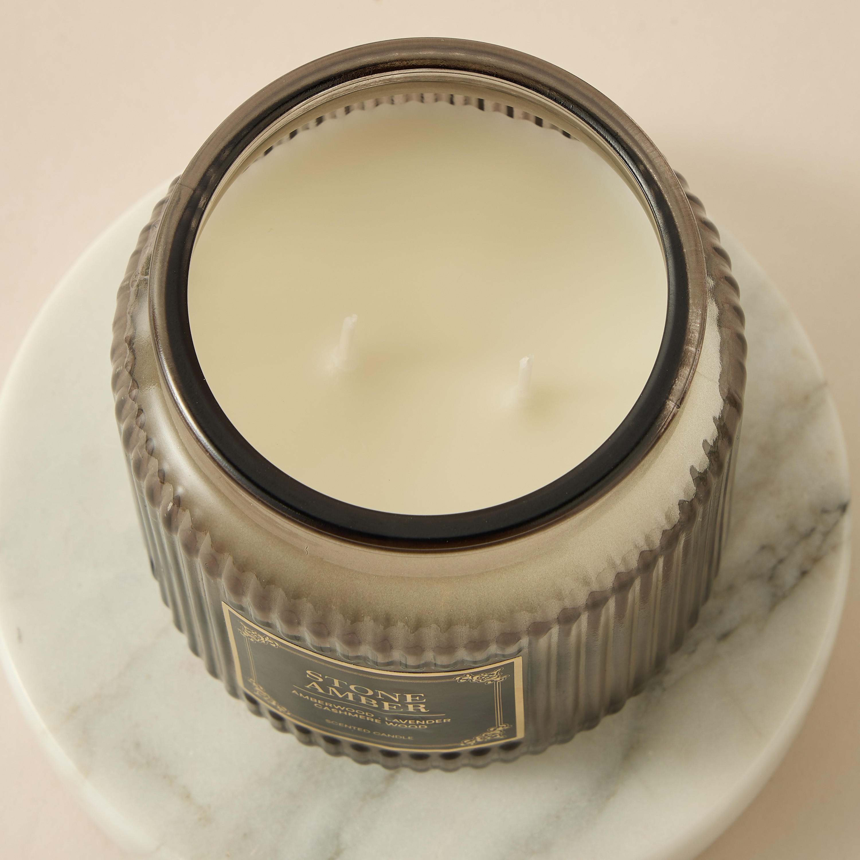 Atelier Stone Amber Jar Candle - 370 gms-household-homefragrance-candles-image-3