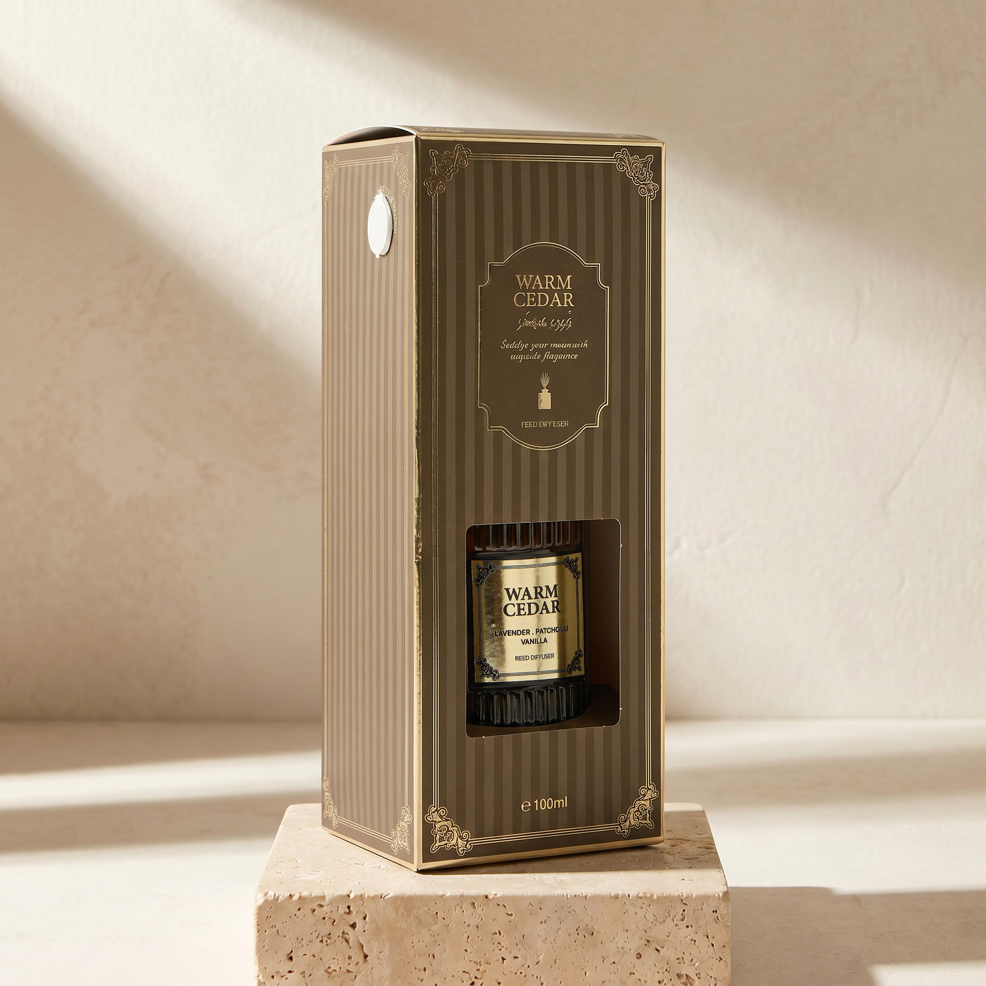 Atelier Warm Cedar Reed Diffuser - 100 ml-household-homefragrance-reeddiffusers-image-3