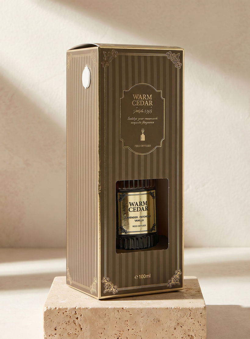 Atelier Warm Cedar Reed Diffuser - 100 ml-household-homefragrance-reeddiffusers-image-3