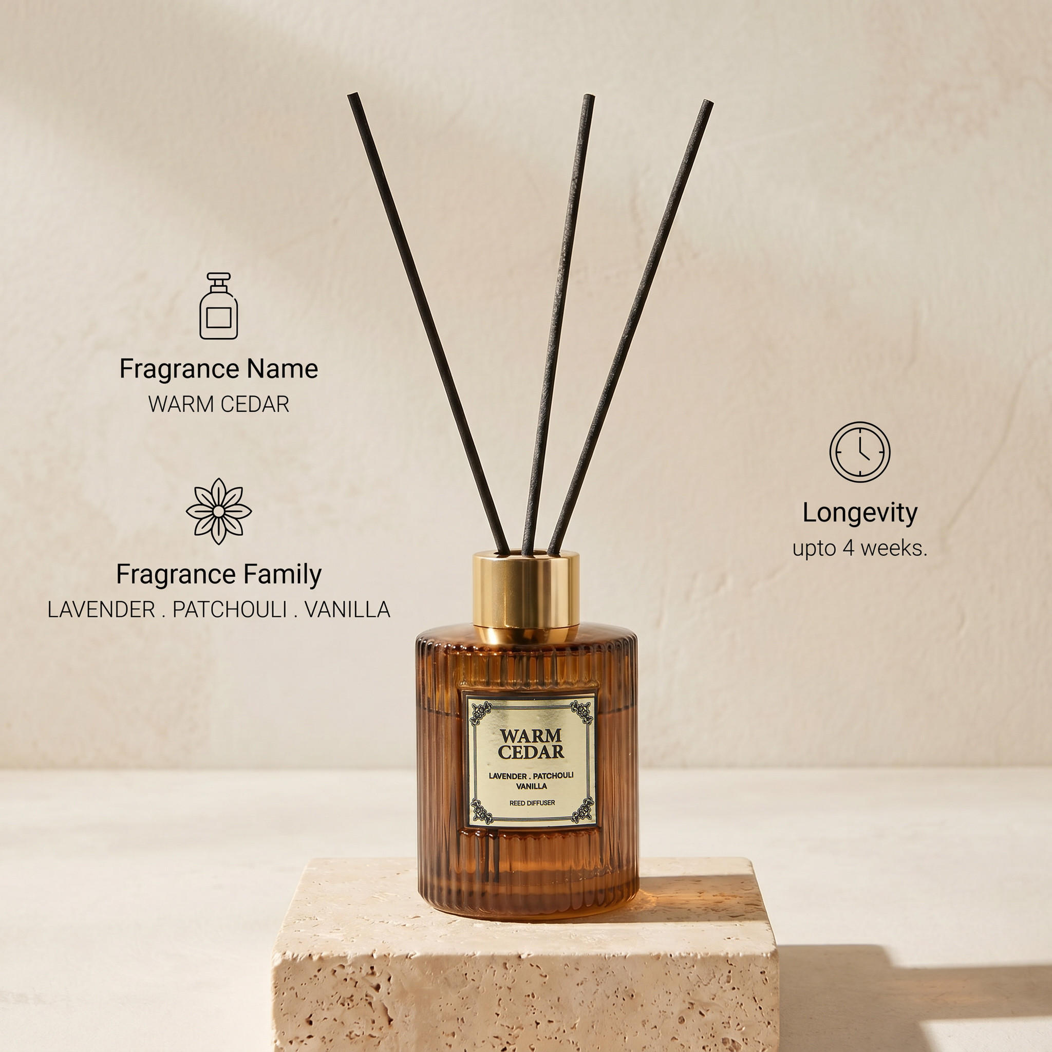 Atelier Warm Cedar Reed Diffuser - 100 ml-household-homefragrance-reeddiffusers-image-7