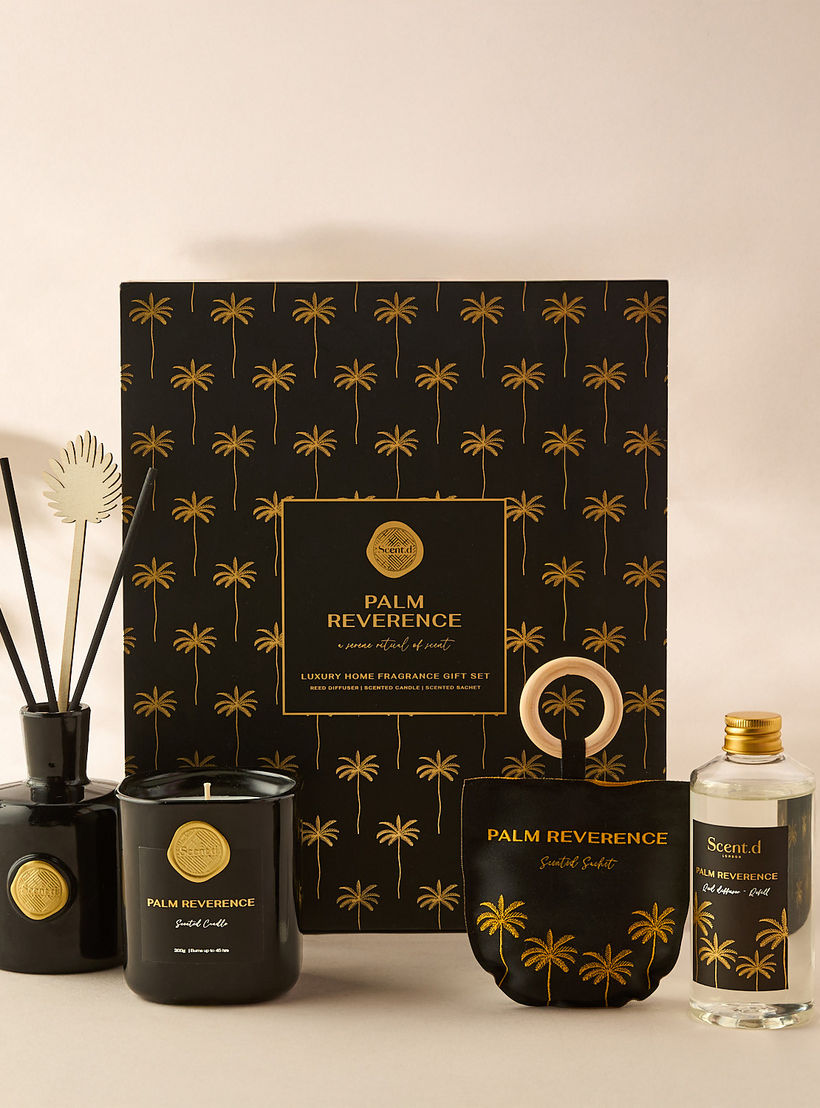 Scent.d London 3-Piece Palm Reverence Fragrance Gift Set-household-homefragrance-fragrancegiftset-image-2