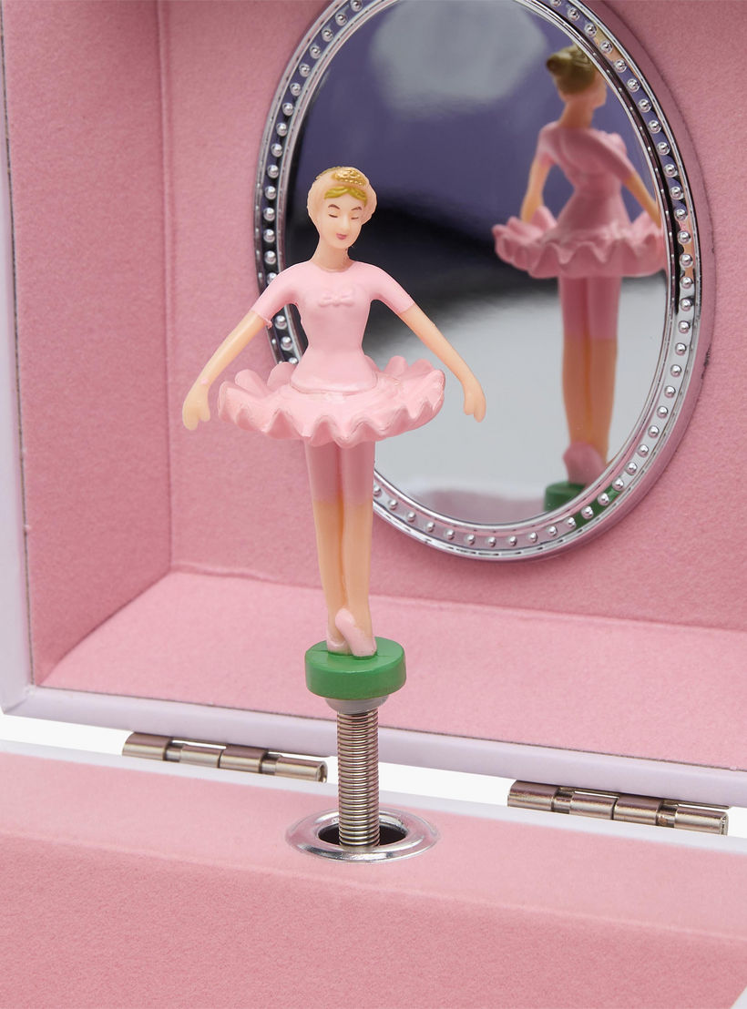 Findz 2 Compartment Jewellery Organizer Ballerina Print -10.5x10.5x8.5 cm-women-watchesandjewellery-jewellery-storage-image-8