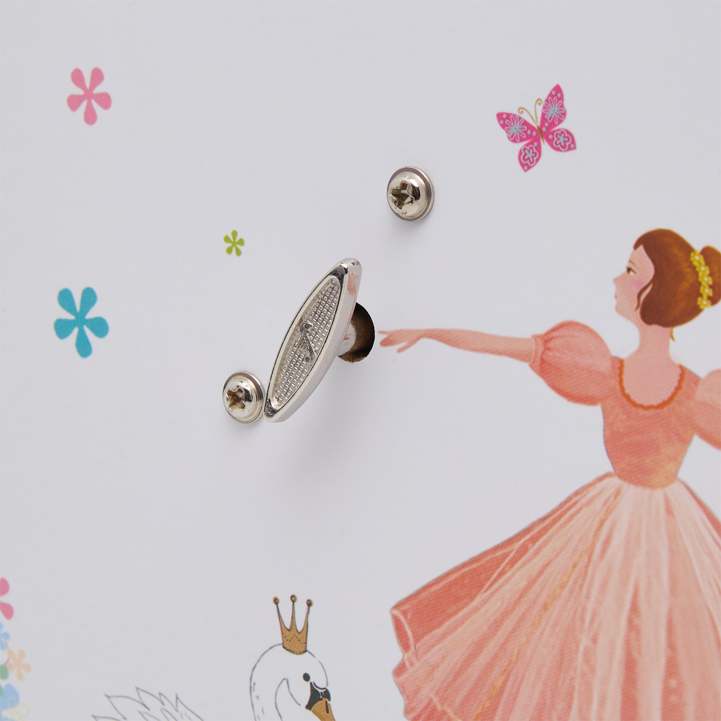 Findz 3 Compartment Jewellery Organizer Ballerina Print with Drawers - 16.6x12.3x16.8 cm-women-watchesandjewellery-jewellery-storage-image-9