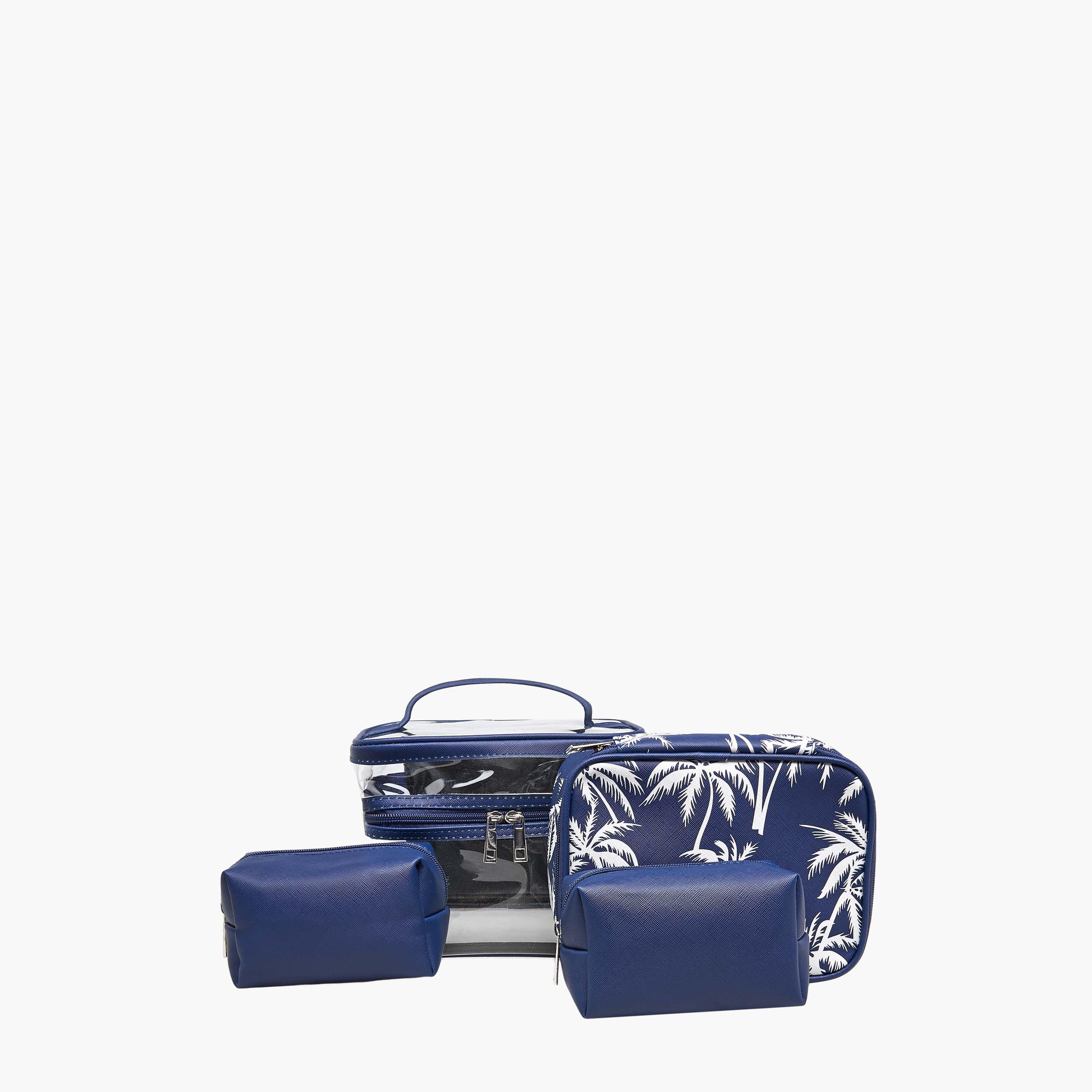 طقم شنط مستحضرات تجميل 4 قطع متنوعة-women-watchesandjewellery-jewellery-storage-image-1