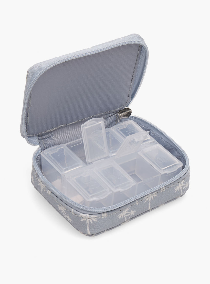 Findz Tropical Print Pill Case with Zip Closure-travel-accessories-image-6