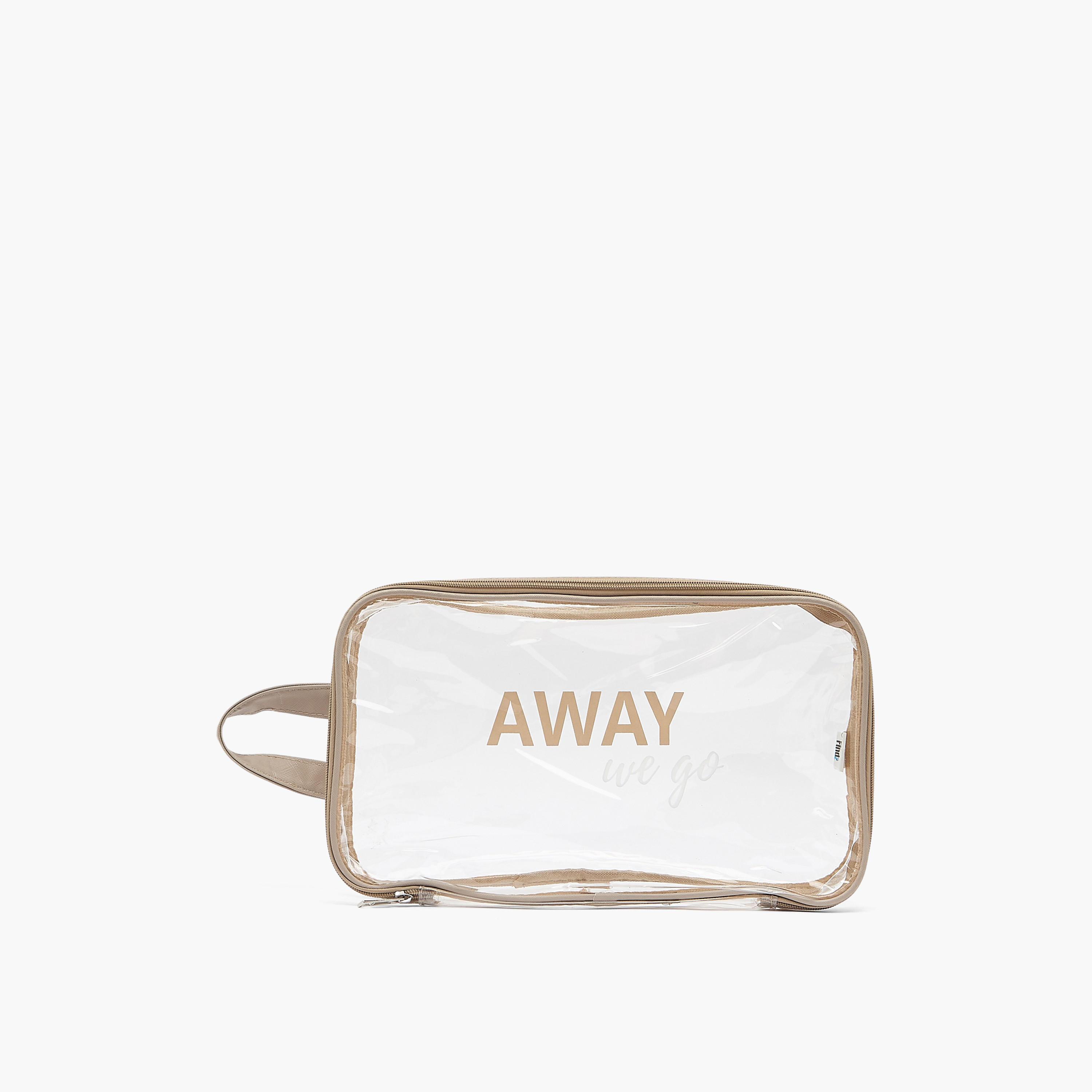 Slogan Print 3-Piece Packing Cube Set-travel-accessories-image-2