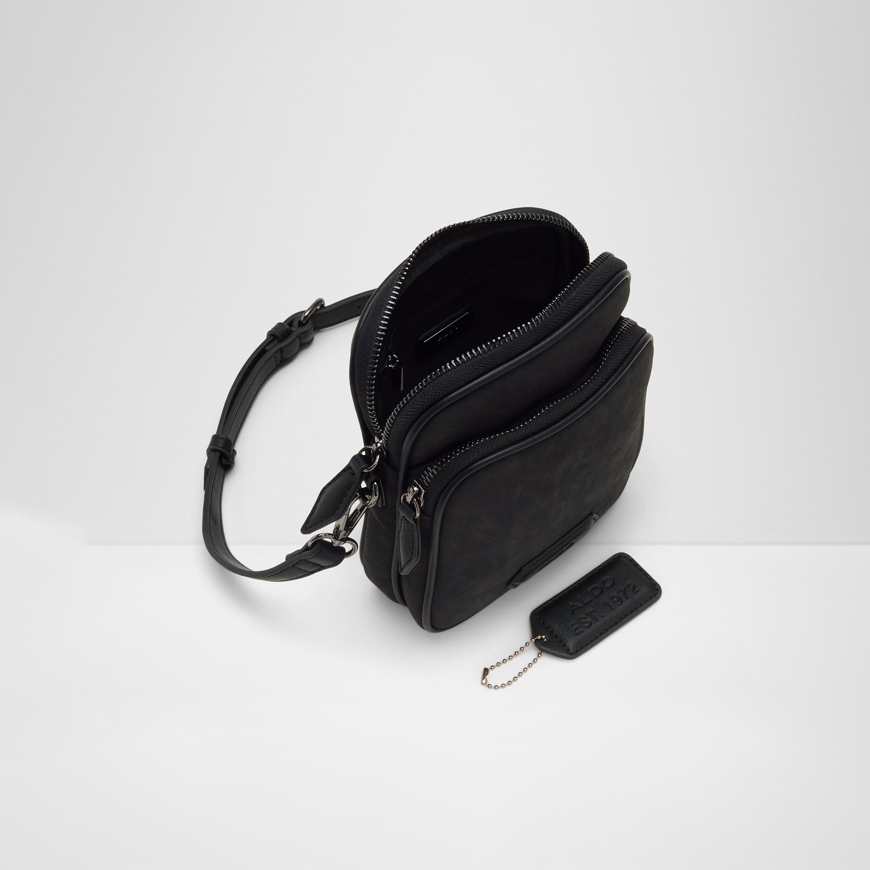 حقيبة كروسبودي سادة من ألدو أركانجيولي مزودة بسحاب إغلاق وحزام قابل للتعديل-women-bagsandwallets-handbags-image-3