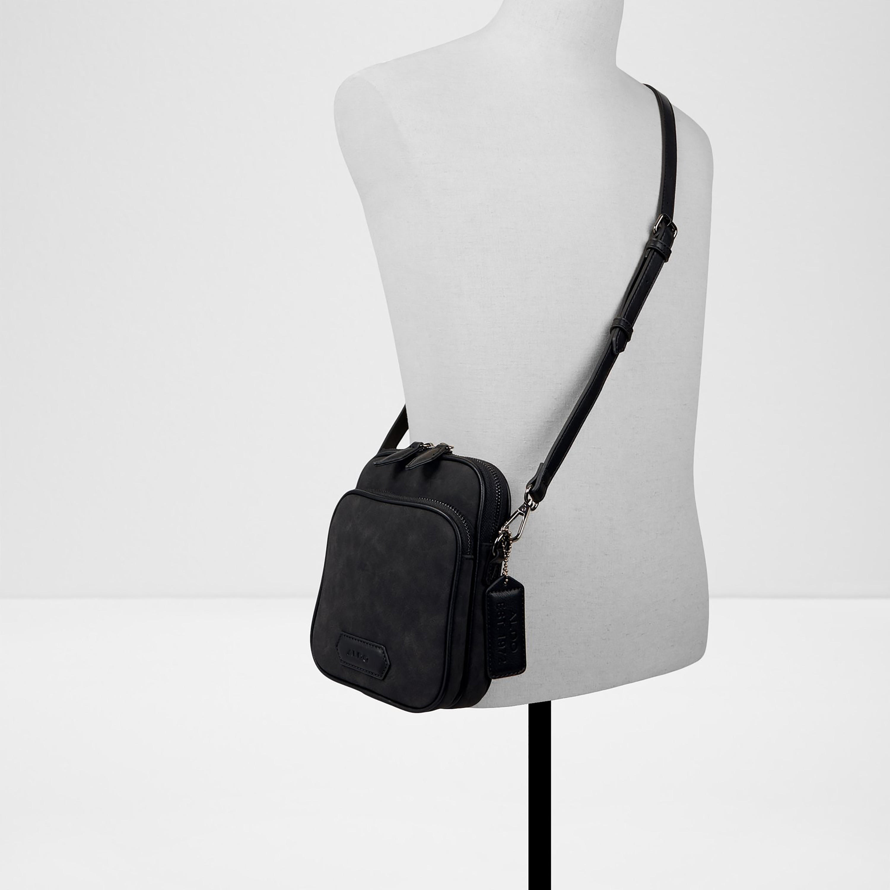 حقيبة كروسبودي سادة من ألدو أركانجيولي مزودة بسحاب إغلاق وحزام قابل للتعديل-women-bagsandwallets-handbags-image-4
