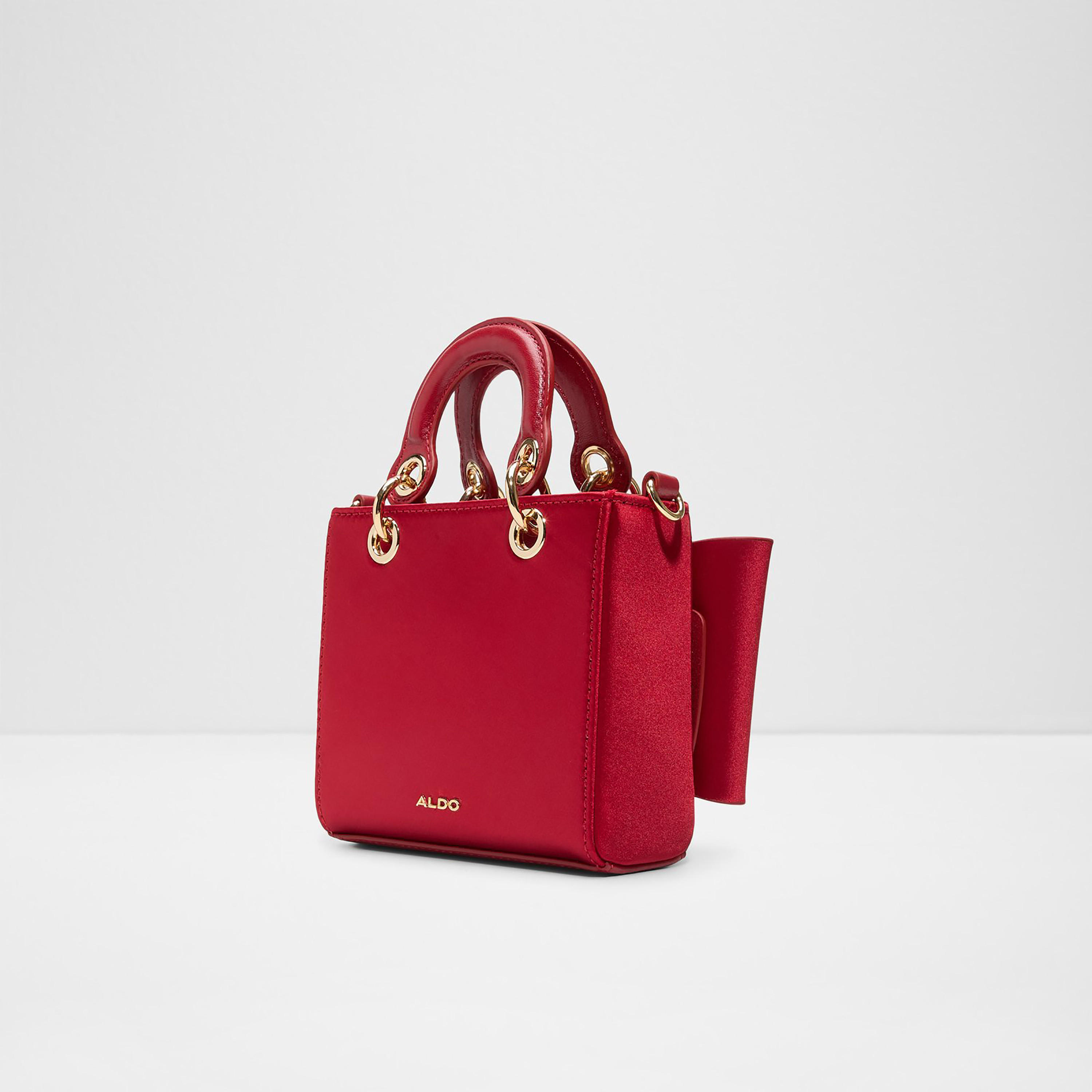 Aldo Opulence Plain Double Handle Handheld Bag with Zip Closure & Adjustable Strap-women-bagsandwallets-handbags-image-2