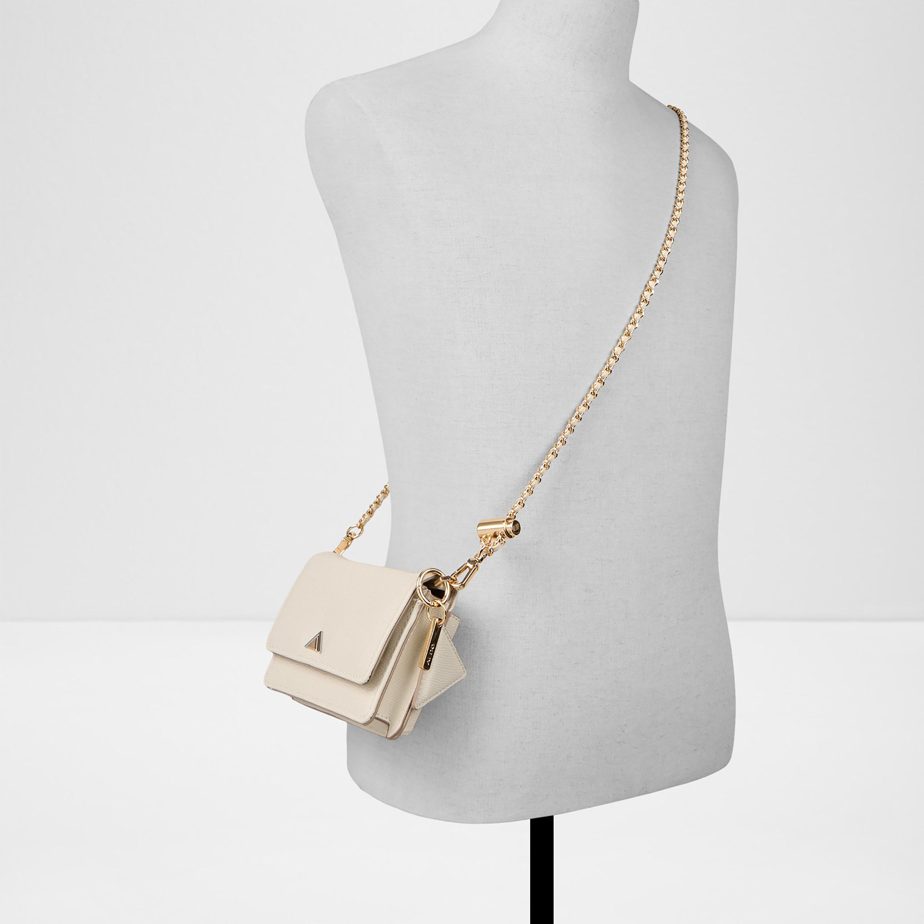 Aldo Plain Crossbody Bag with Flap Closure and Adjustable Strap-women-bagsandwallets-handbags-image-4