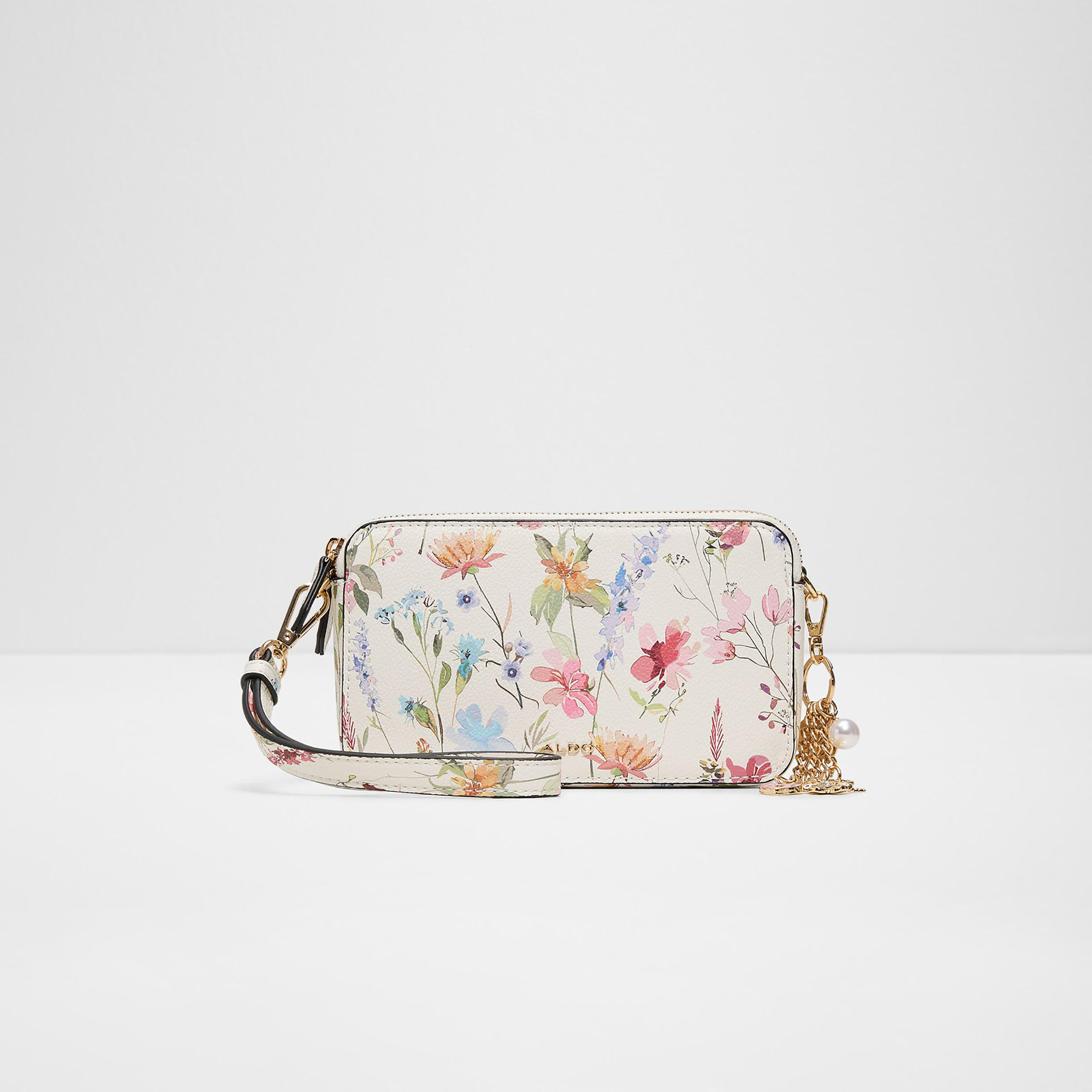 Aldo Ggaby Floral Printed Crossbody Bag with Zip Closure and Adjustable Strap-women-bagsandwallets-handbags-image-1