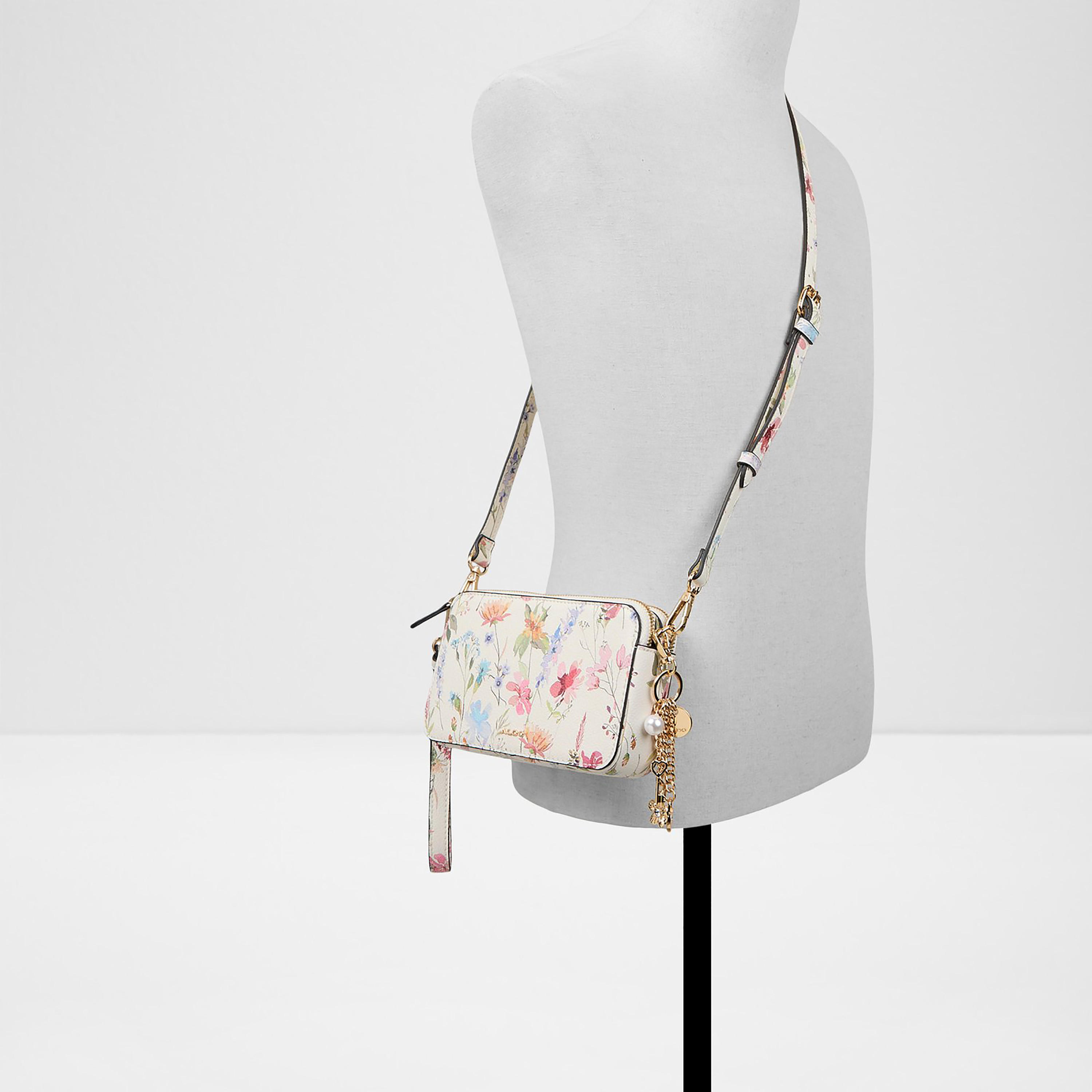 Aldo Ggaby Floral Printed Crossbody Bag with Zip Closure and Adjustable Strap-women-bagsandwallets-handbags-image-4