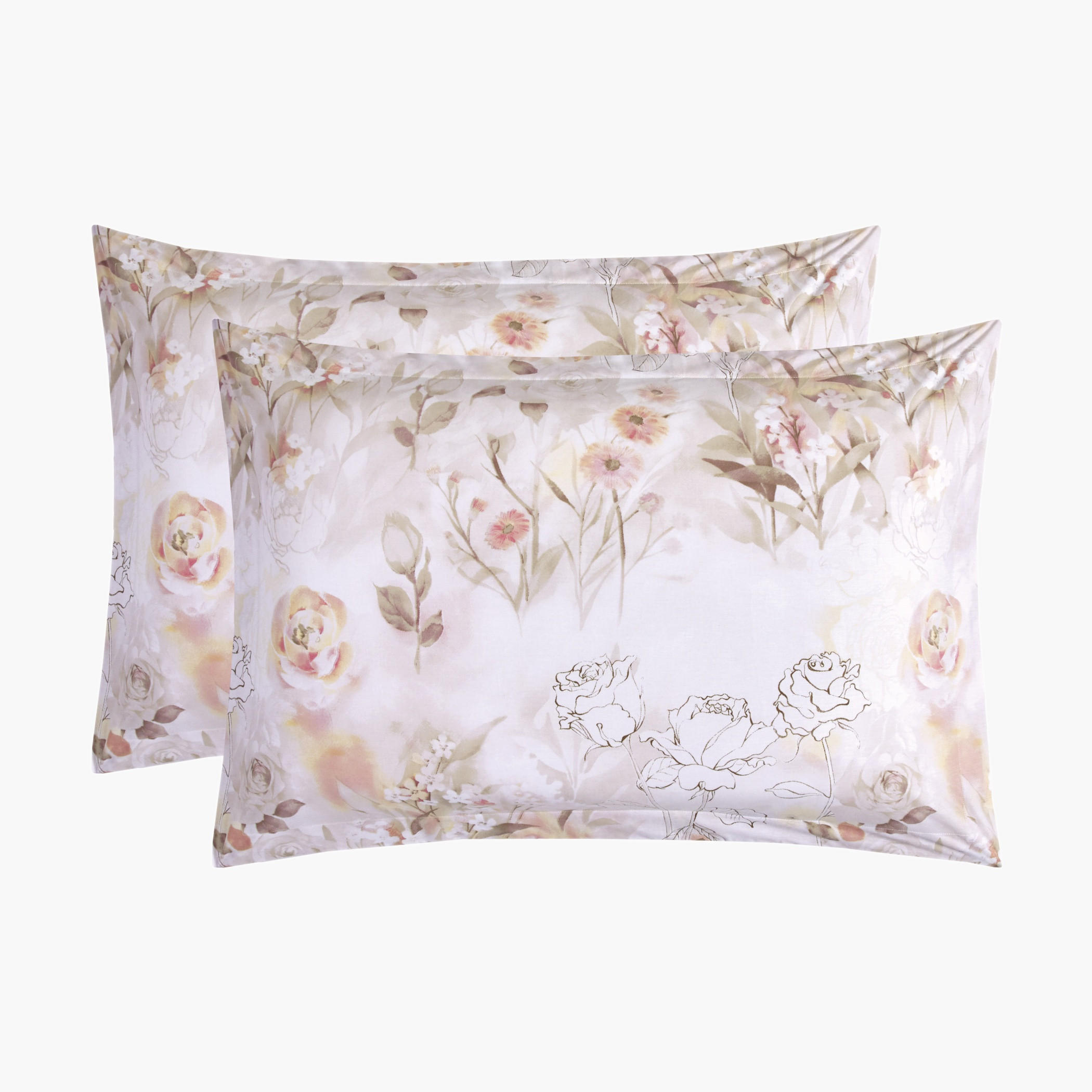 طقم لحاف بطبعات زهور-household-bedding-comfortersandbedspreads-comforters-image-3