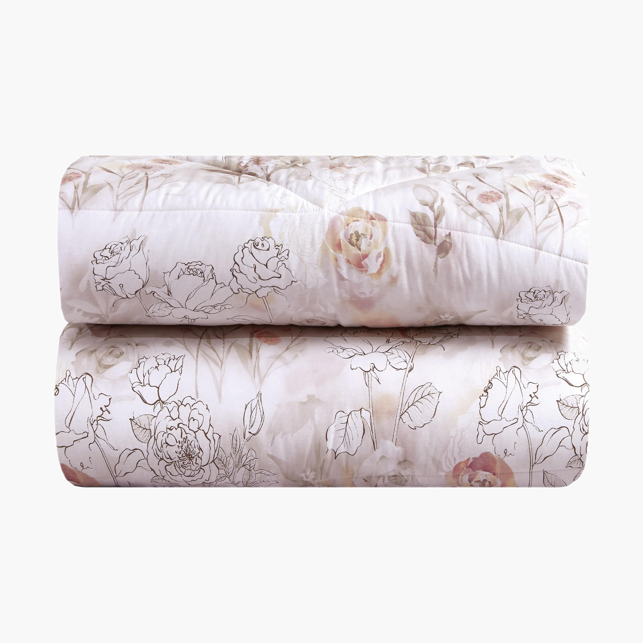 طقم لحاف بطبعات زهور-household-bedding-comfortersandbedspreads-comforters-image-5