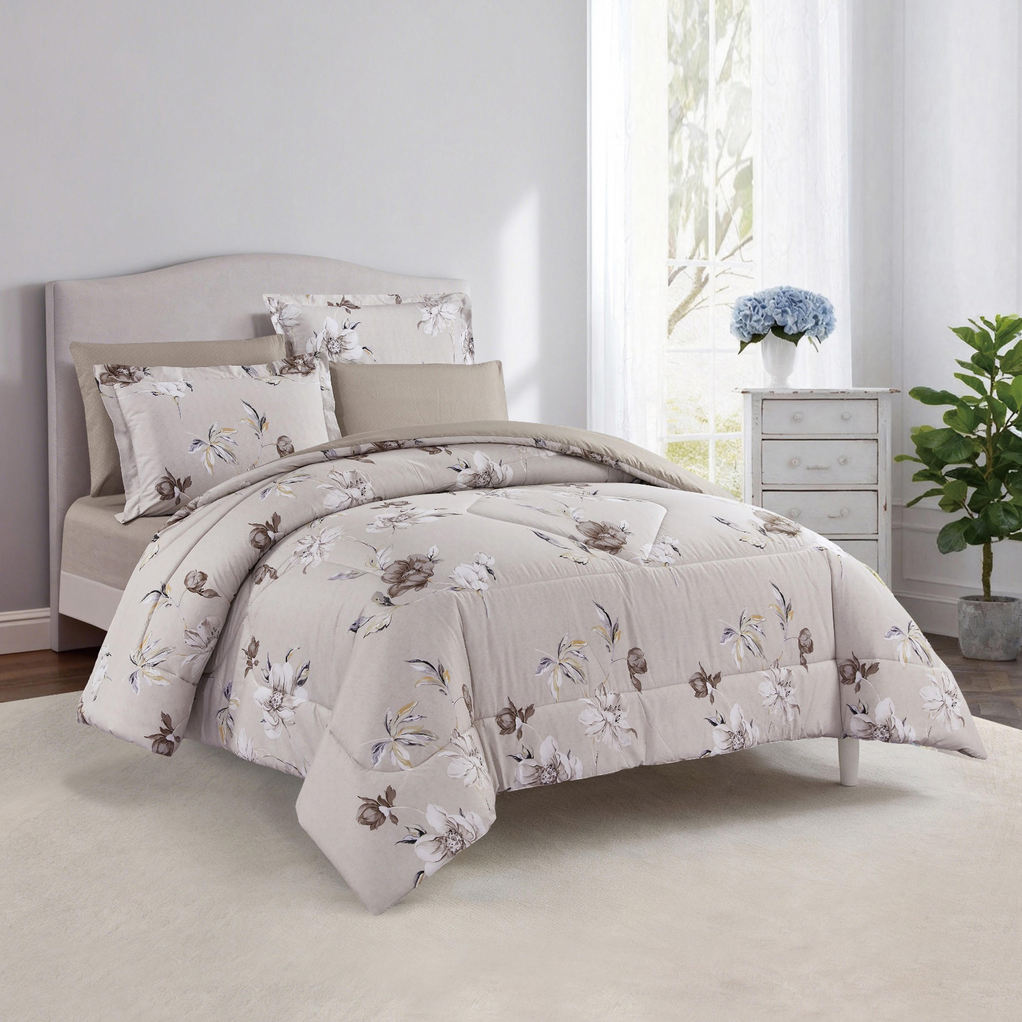 Textured Reversible Comforter Set-household-bedding-comfortersandbedspreads-comforters-image-26