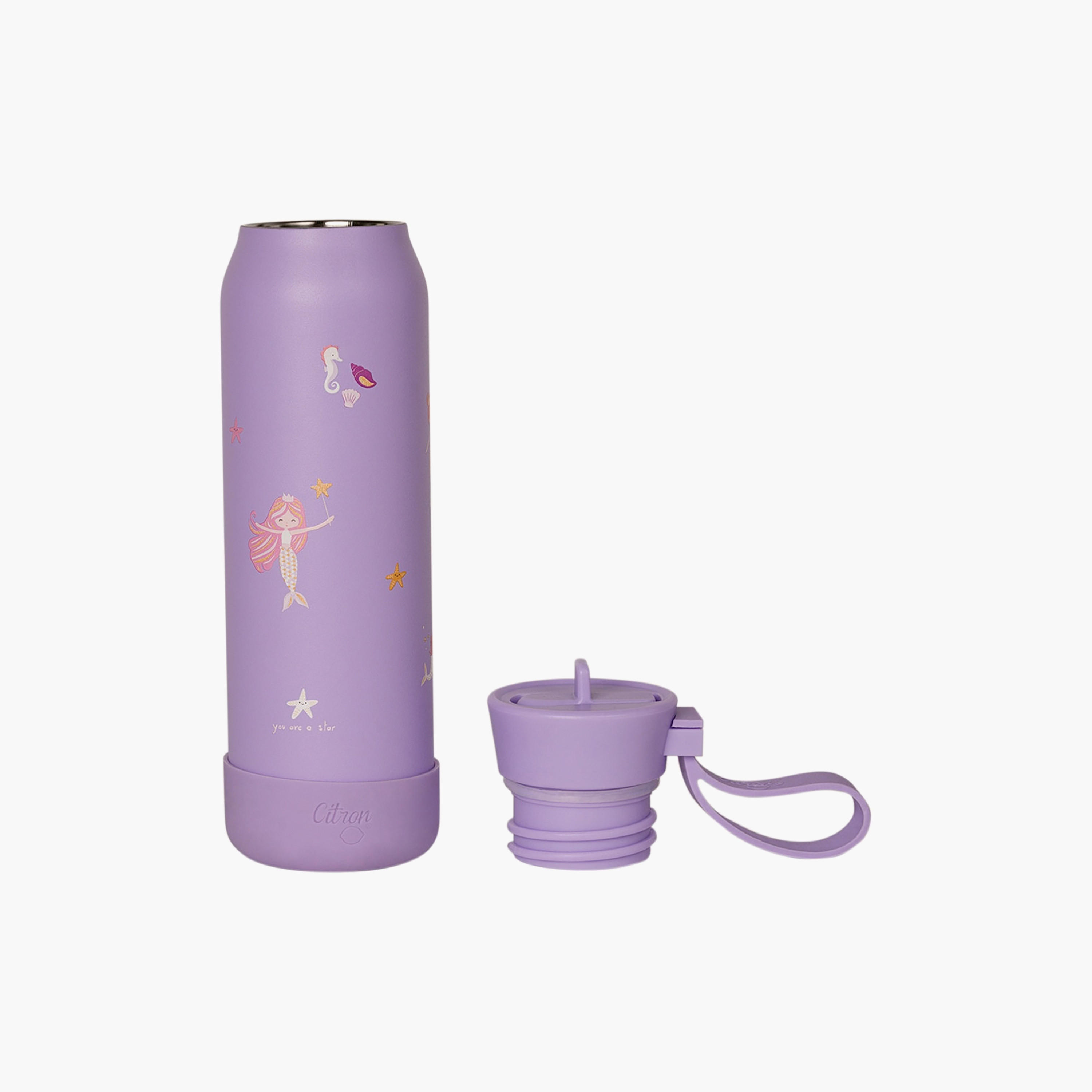 زجاجة مياه سيترون - حورية البحر - 350 مل-school-waterbottles-image-7