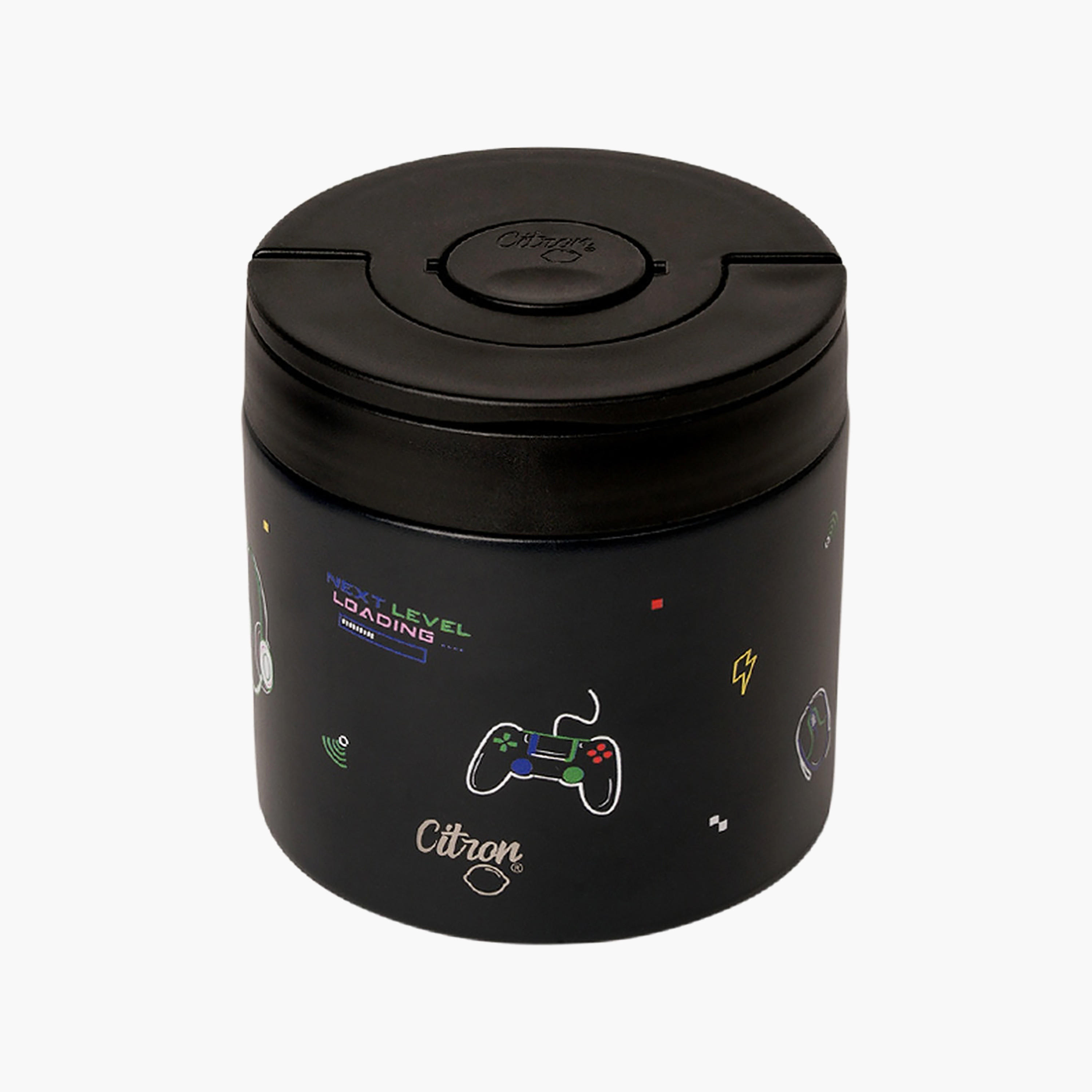 Citron-Thermal Food Jar-Gaming-350Ml-school-lunchessentials-lunchboxes-image-2