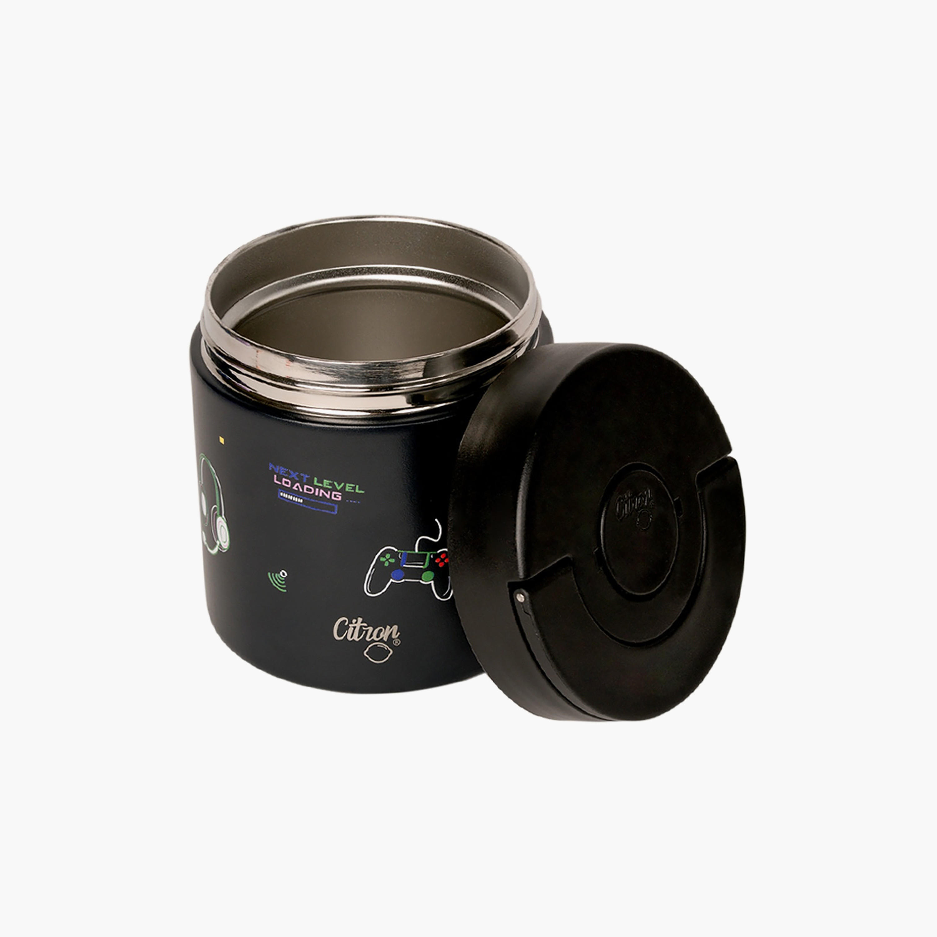 Citron-Thermal Food Jar-Gaming-350Ml-school-lunchessentials-lunchboxes-image-3