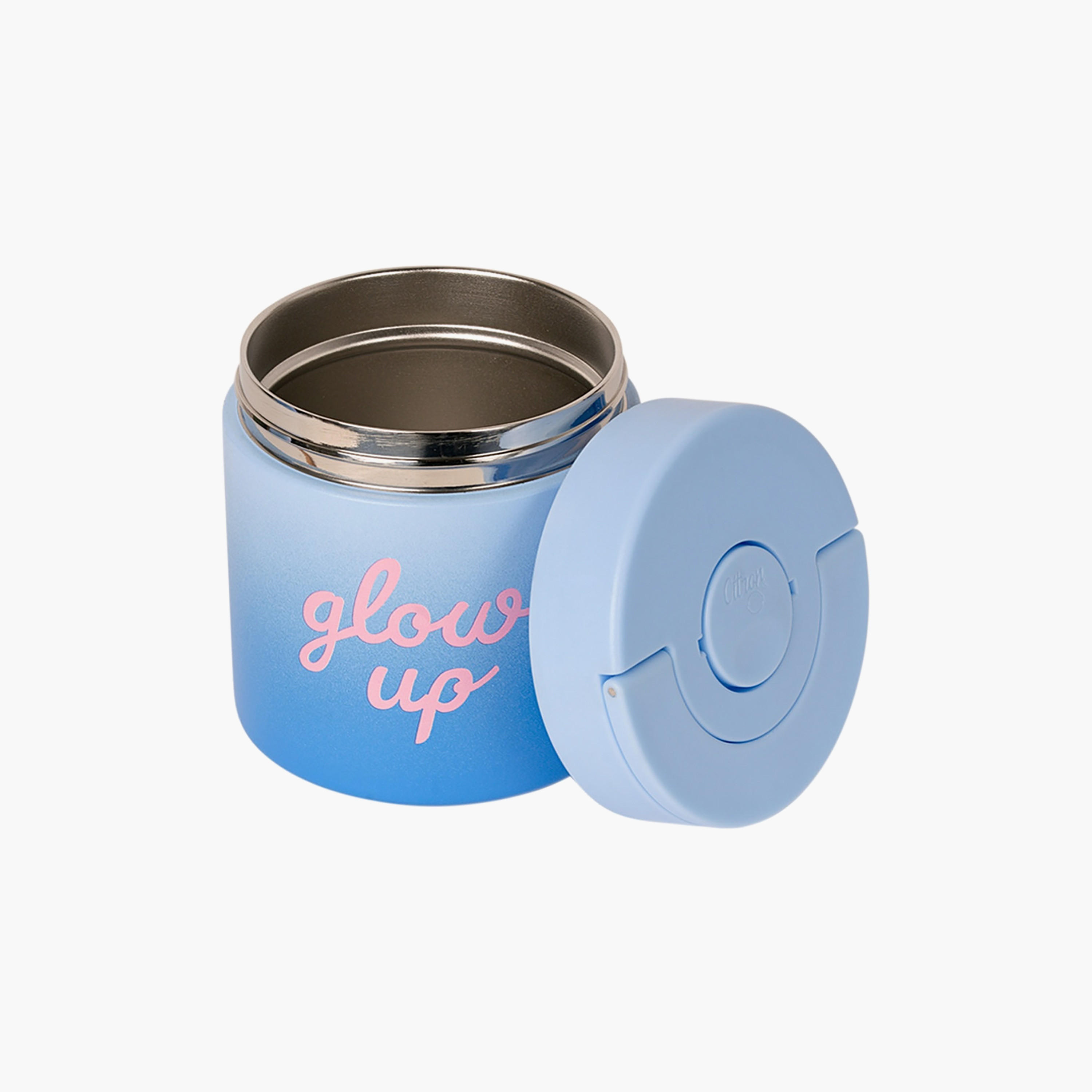 Citron-Thermal Food Jar-Glow Up-350Ml-school-lunchessentials-lunchboxes-image-4