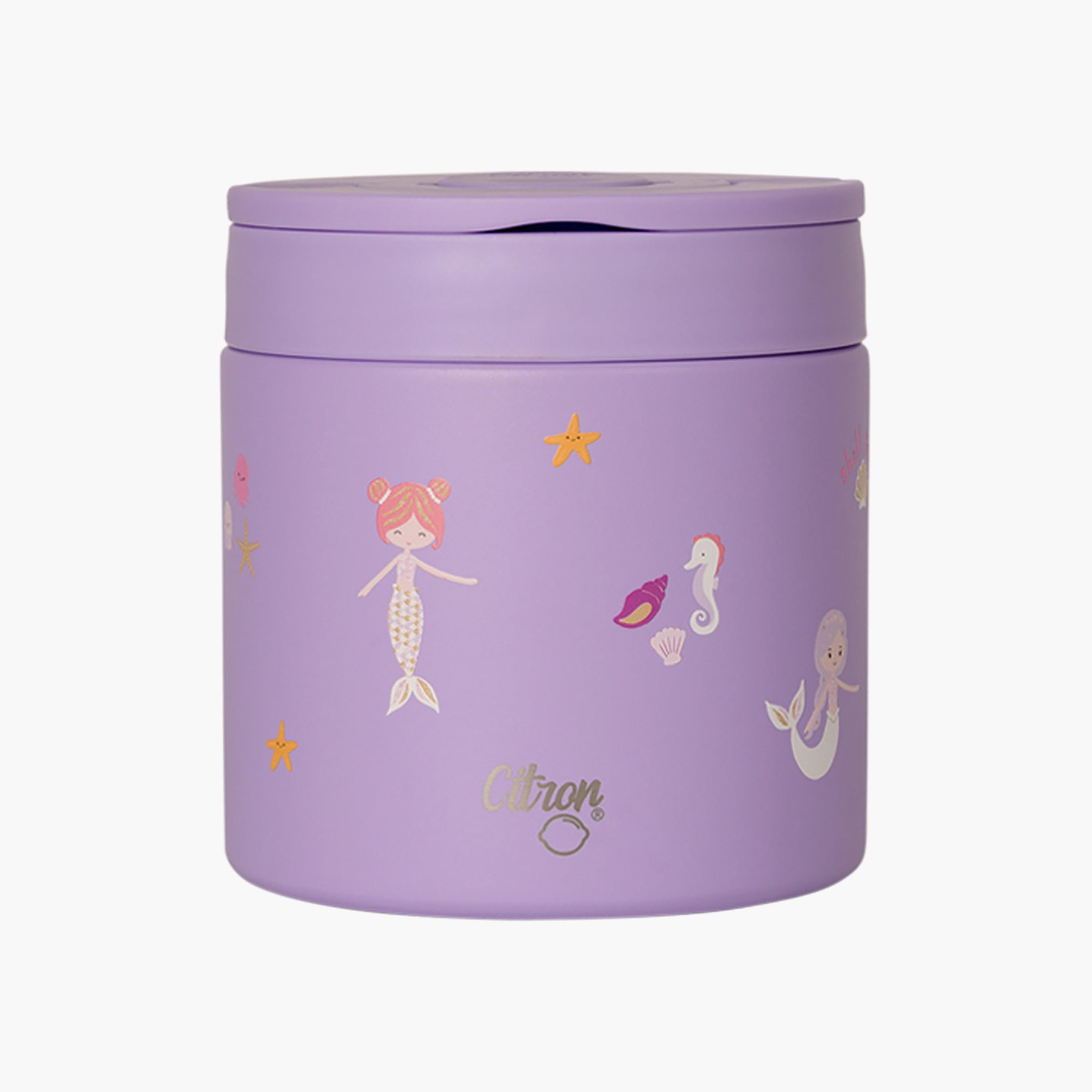 مرطبان طعام حراري من سيترون - حورية البحر - 350 مل-school-lunchessentials-lunchboxes-image-1