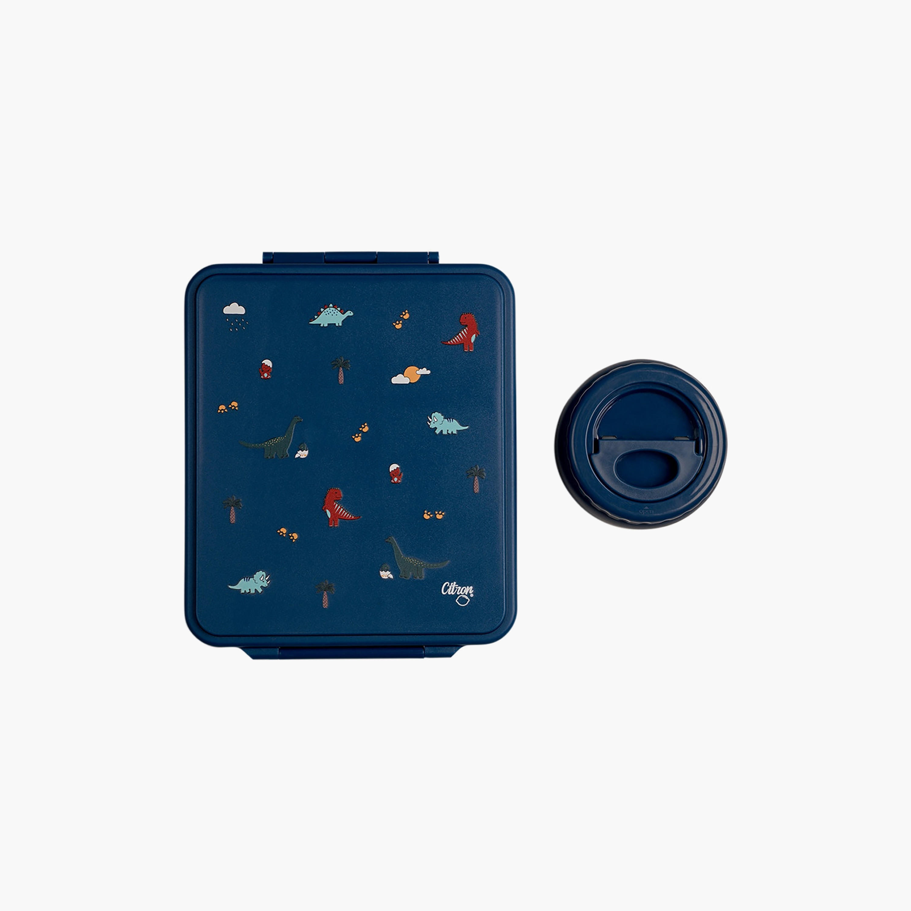 Citron-Lunch Box Dino 1900Ml With Food Jar 4 Cmprt-school-lunchessentials-lunchboxes-image-6