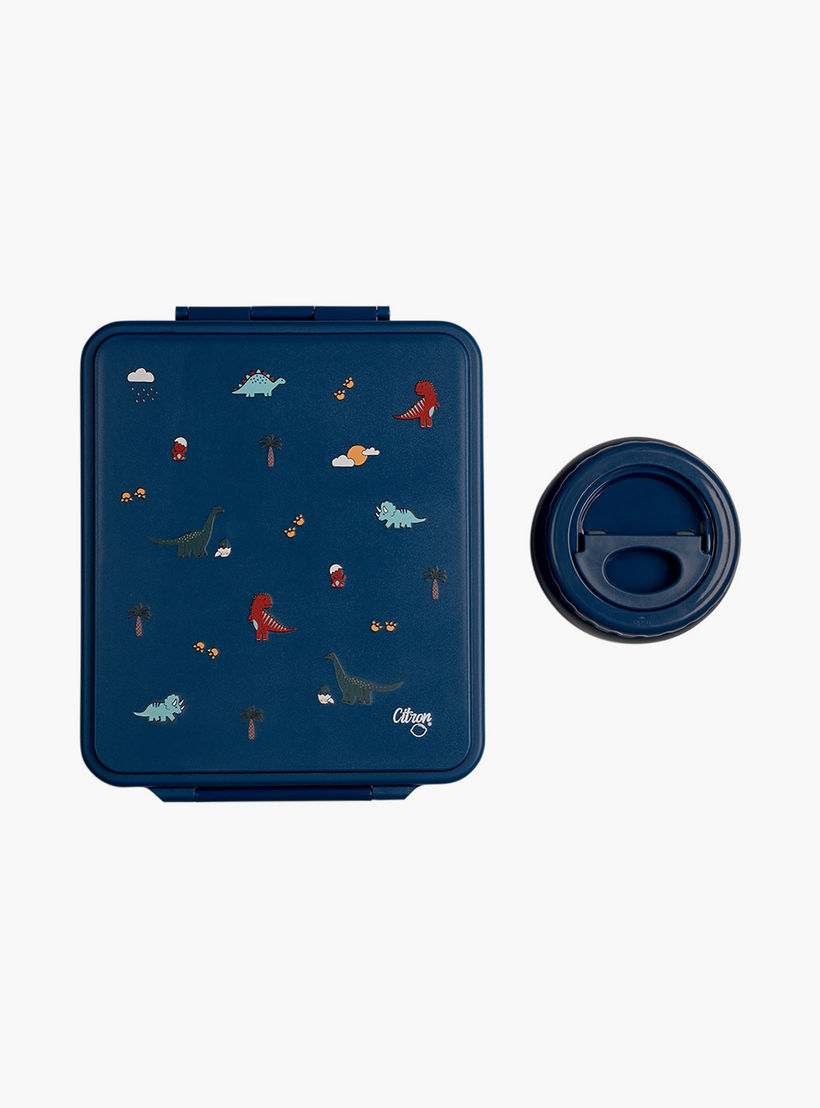 Citron-Lunch Box Dino 1900Ml With Food Jar 4 Cmprt-school-lunchessentials-lunchboxes-image-6