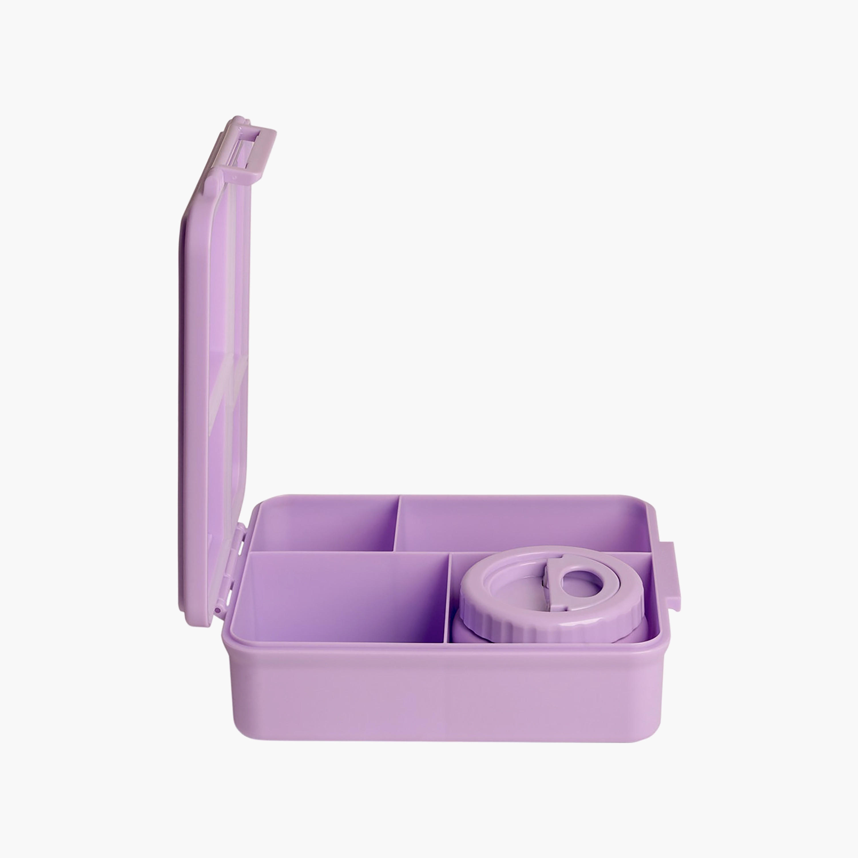 علبة طعام سيترون-لانش بوكس ميرميد 1900 مل مع مرطبان طعام 4 أقسام-school-lunchessentials-lunchboxes-image-10