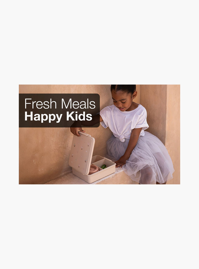 علبة طعام سيترون-لانش بوكس ميرميد 1900 مل مع مرطبان طعام 4 أقسام-school-lunchessentials-lunchboxes-image-12