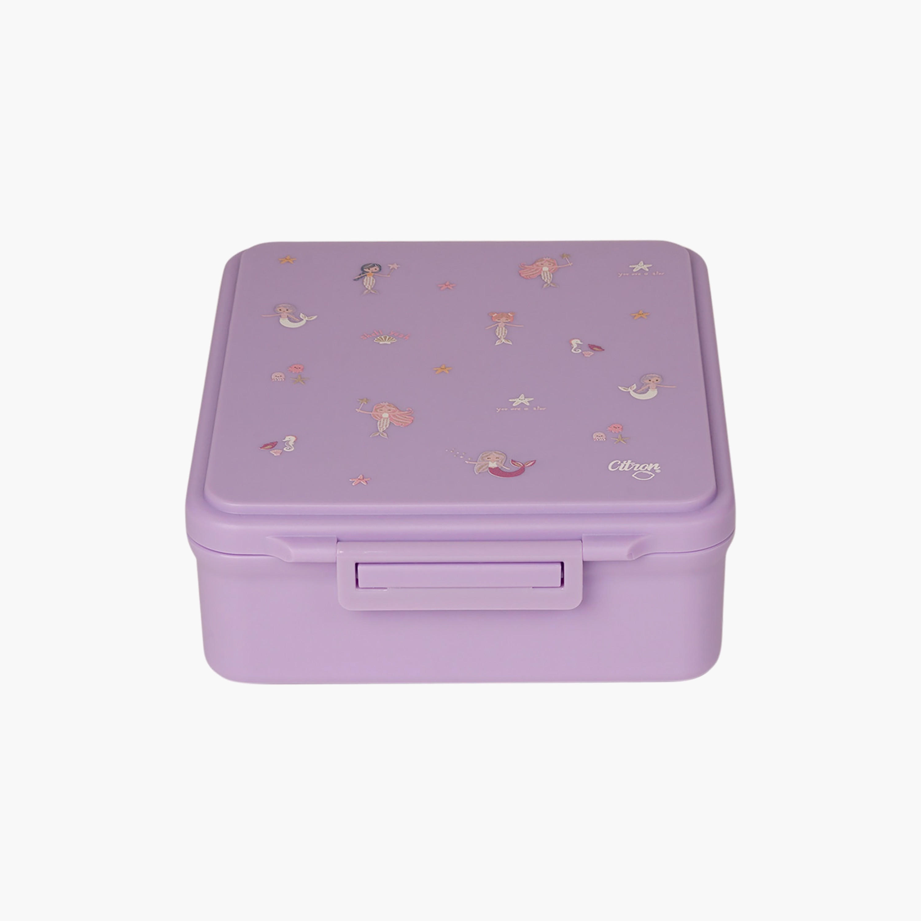 علبة طعام سيترون-لانش بوكس ميرميد 1900 مل مع مرطبان طعام 4 أقسام-school-lunchessentials-lunchboxes-image-6