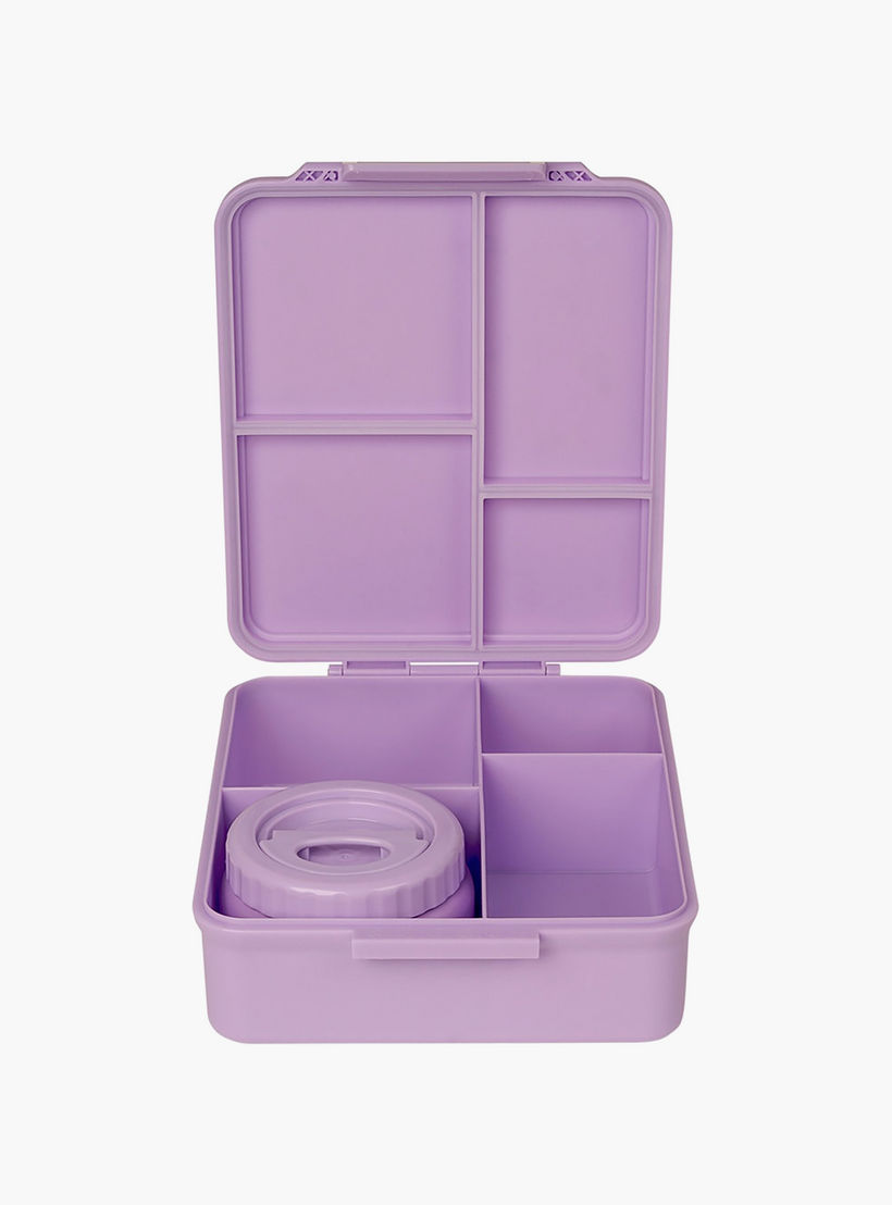 علبة طعام سيترون-لانش بوكس ميرميد 1900 مل مع مرطبان طعام 4 أقسام-school-lunchessentials-lunchboxes-image-9