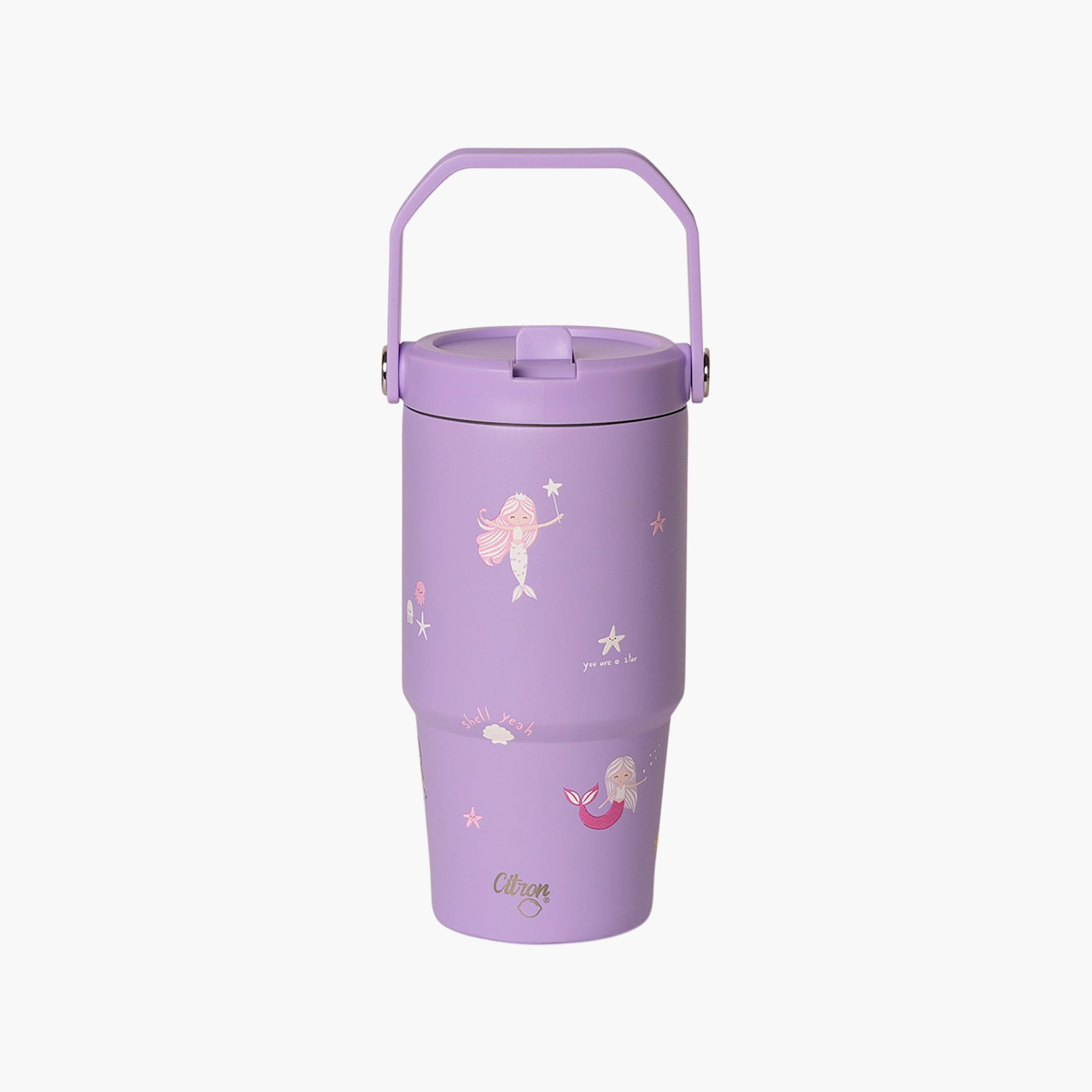 كوب سيترون معزول حرارياً - حورية البحر - 600 مل-school-waterbottles-image-1