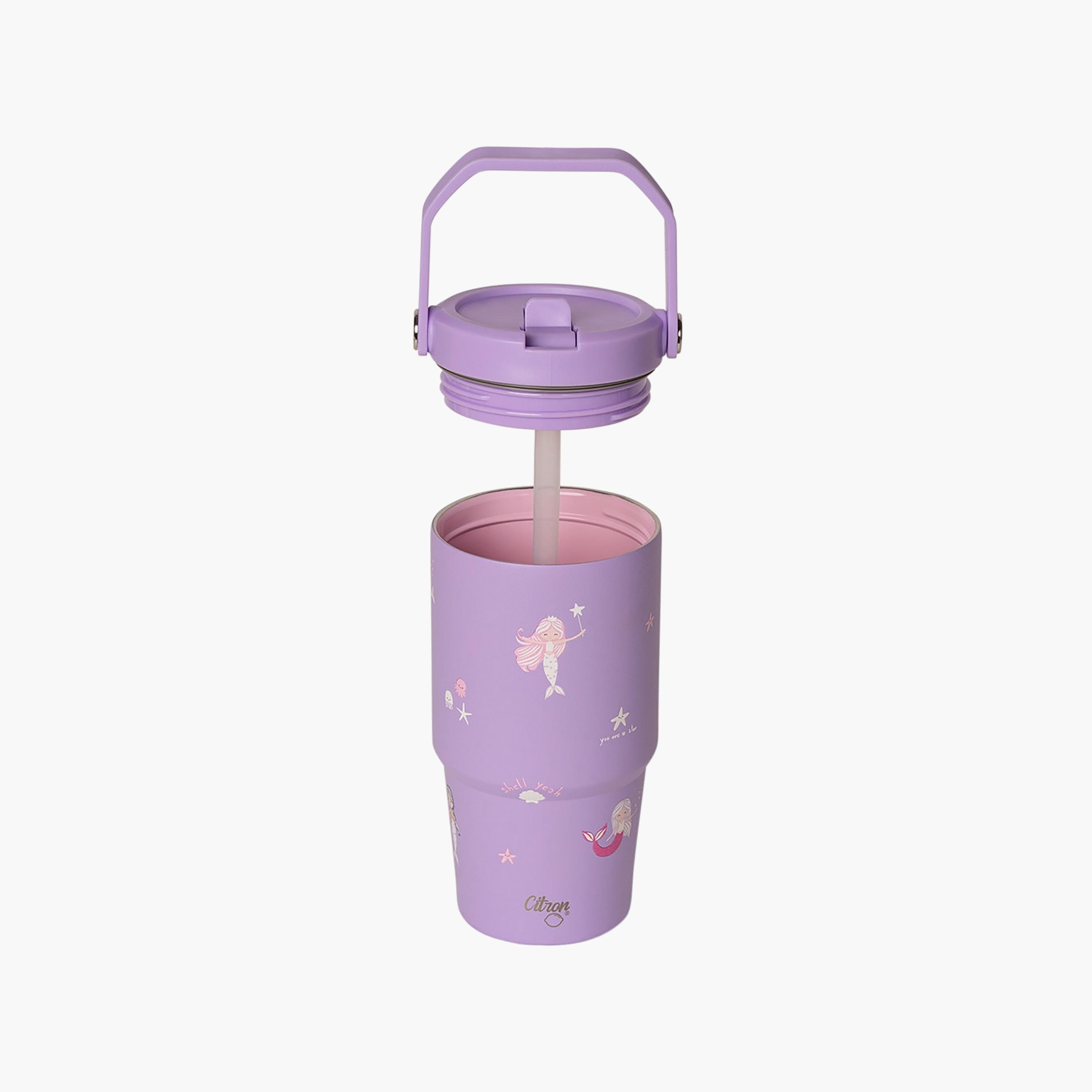 كوب سيترون معزول حرارياً - حورية البحر - 600 مل-school-waterbottles-image-2