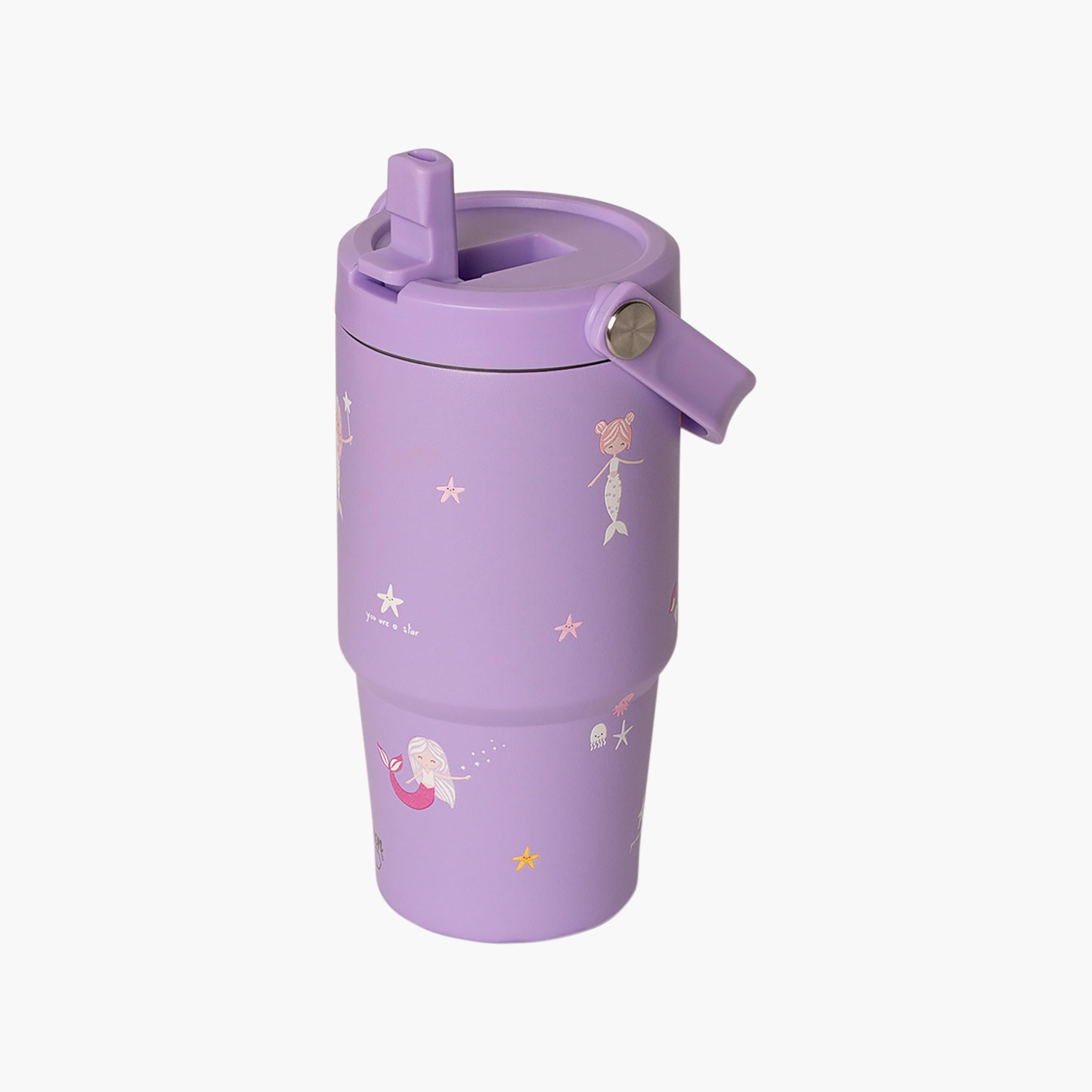 كوب سيترون معزول حرارياً - حورية البحر - 600 مل-school-waterbottles-image-3