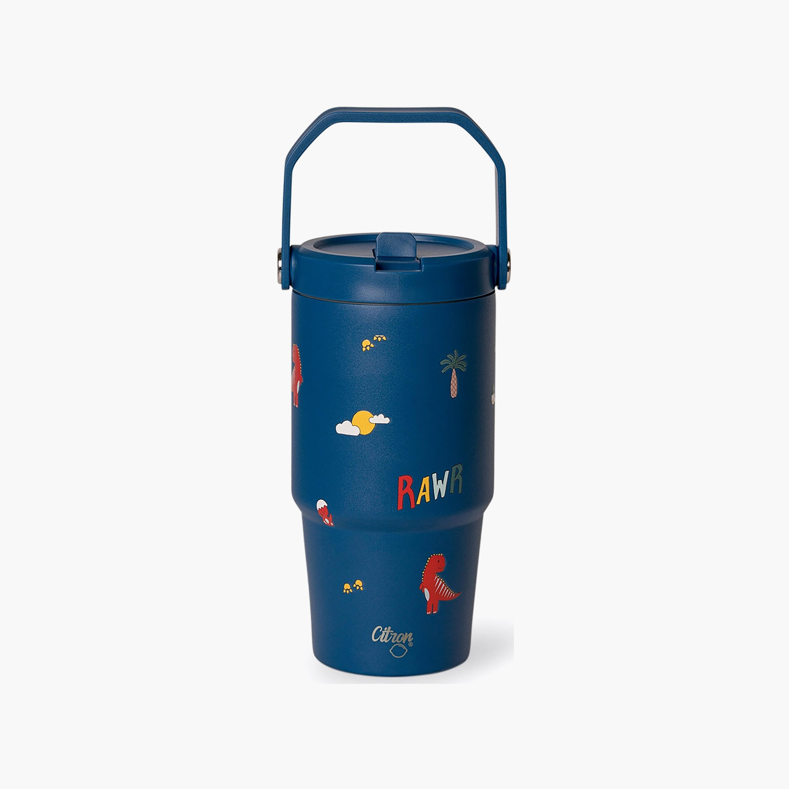 Citron-Insulated Tumbler-Dino-600Ml-school-waterbottles-image-1