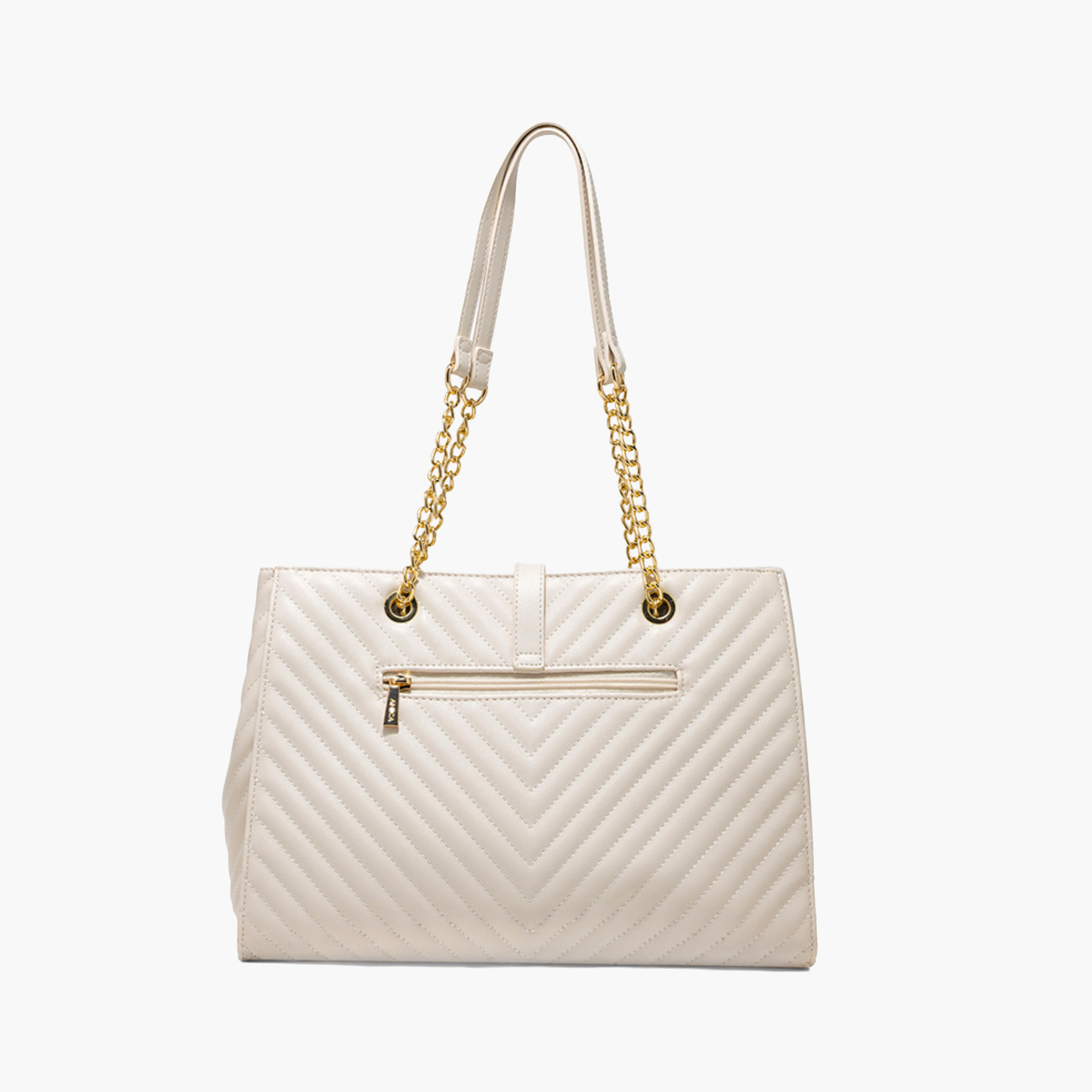 AMICA Quilted Tote Bag Chain Strap-women-bagsandwallets-handbags-image-12