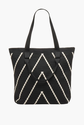 شنطة توت بطبعات وسحاب إغلاق من ميستوتس-women-bagsandwallets-handbags-image-1