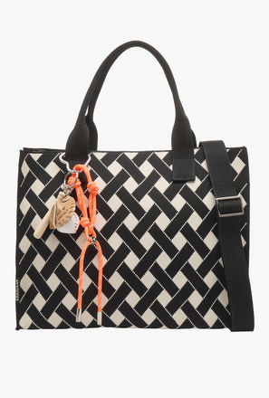 شنطة توت بارزة الملمس بدلاية من ميستوتس-women-bagsandwallets-handbags-image-1