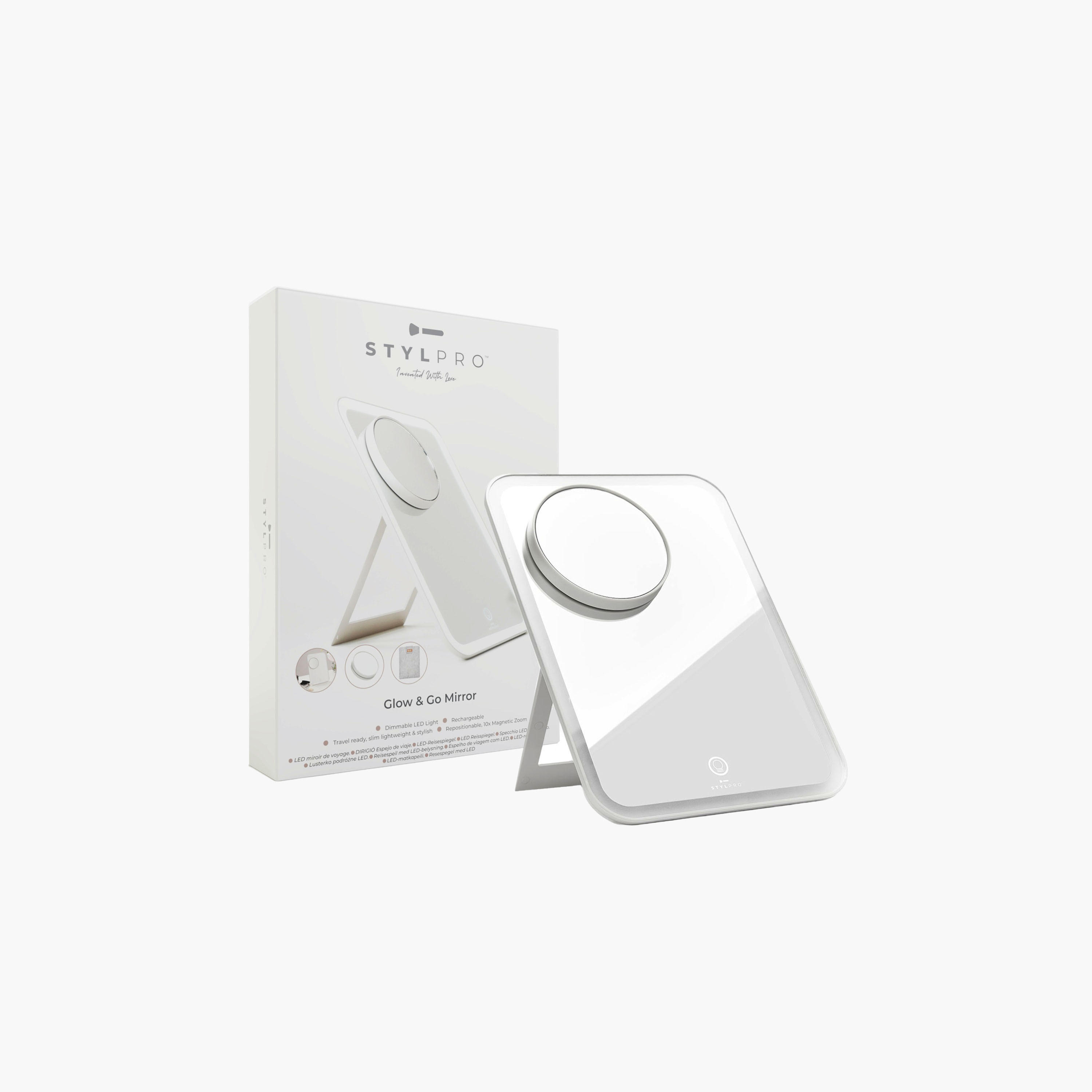 مرآة مكياج LED قابلة للتعتيم من ستايلبرو-beautyandpersonalcare-appliances-faceandskintools-image-2