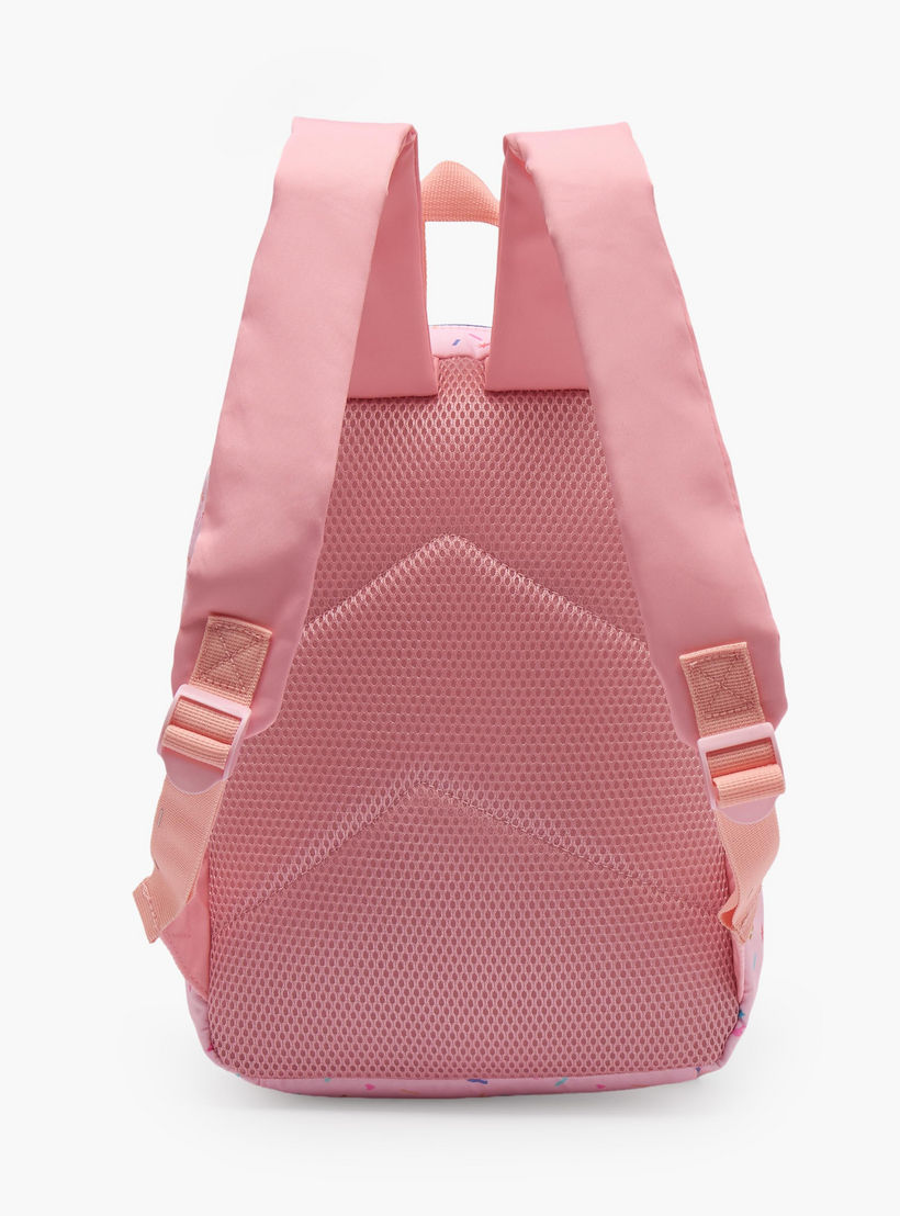 شنطة ظهر مدرسية بأحزمة كتف مبطنة وزخارف باربي للبنات بعمر 13 سنة - 17 بوصة-school-bagsandbackpacks-backpacks-image-8