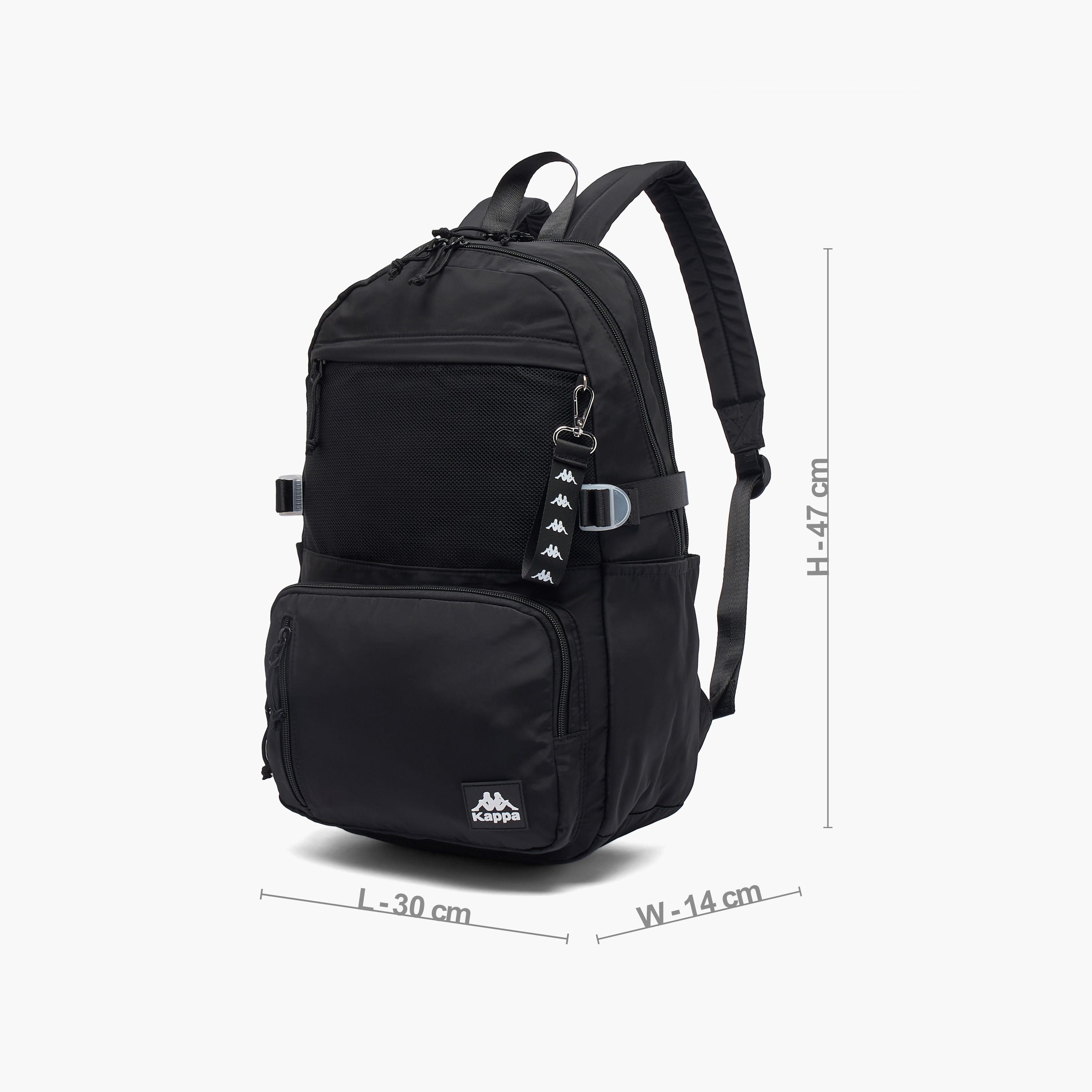 Kappa Solid School Backpack for Kids 13+ Years with Padded Laptop Sleeve-boys-accessories-bagsandbackpacks-image-6