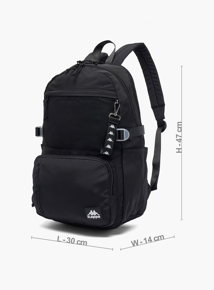 Kappa Solid School Backpack for Kids 13+ Years with Padded Laptop Sleeve-boys-accessories-bagsandbackpacks-image-6