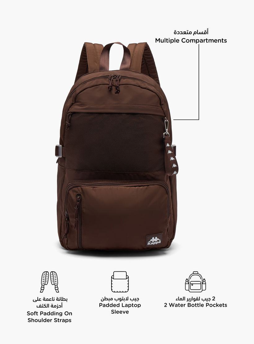 Kappa Solid School Backpack for Kids 13+ Years with Padded Laptop Sleeve-boys-accessories-bagsandbackpacks-image-2