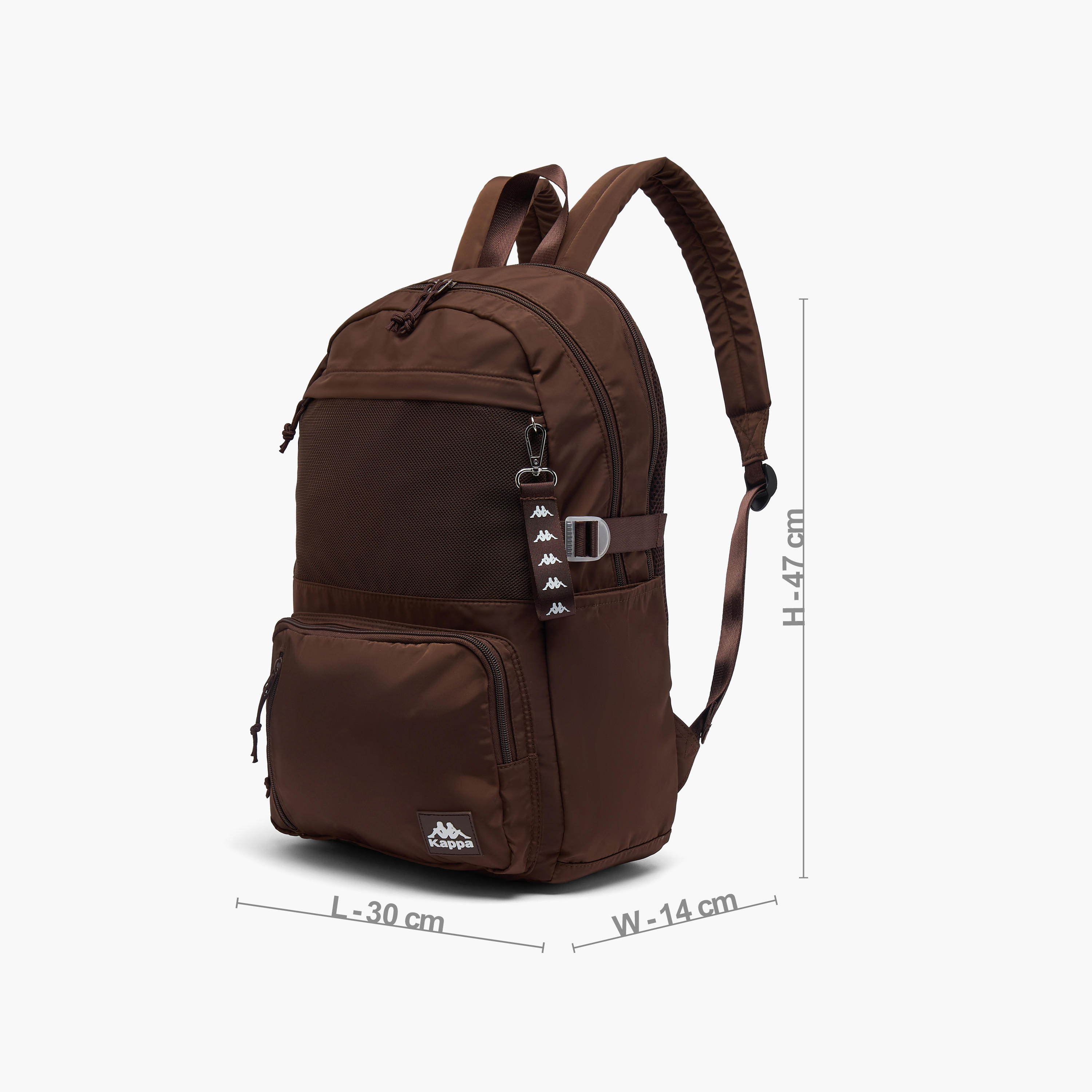 Kappa Solid School Backpack for Kids 13+ Years with Padded Laptop Sleeve-boys-accessories-bagsandbackpacks-image-6
