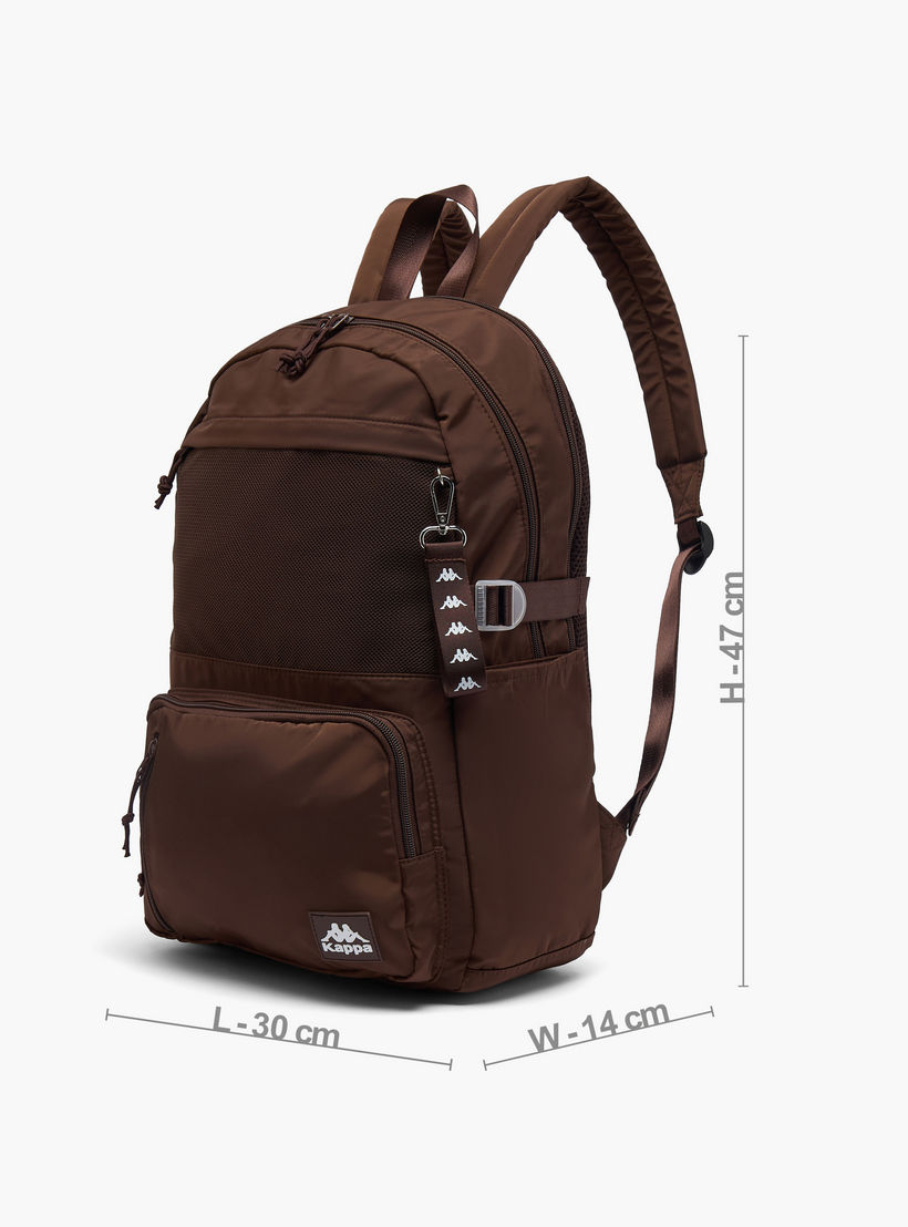 Kappa Solid School Backpack for Kids 13+ Years with Padded Laptop Sleeve-boys-accessories-bagsandbackpacks-image-6