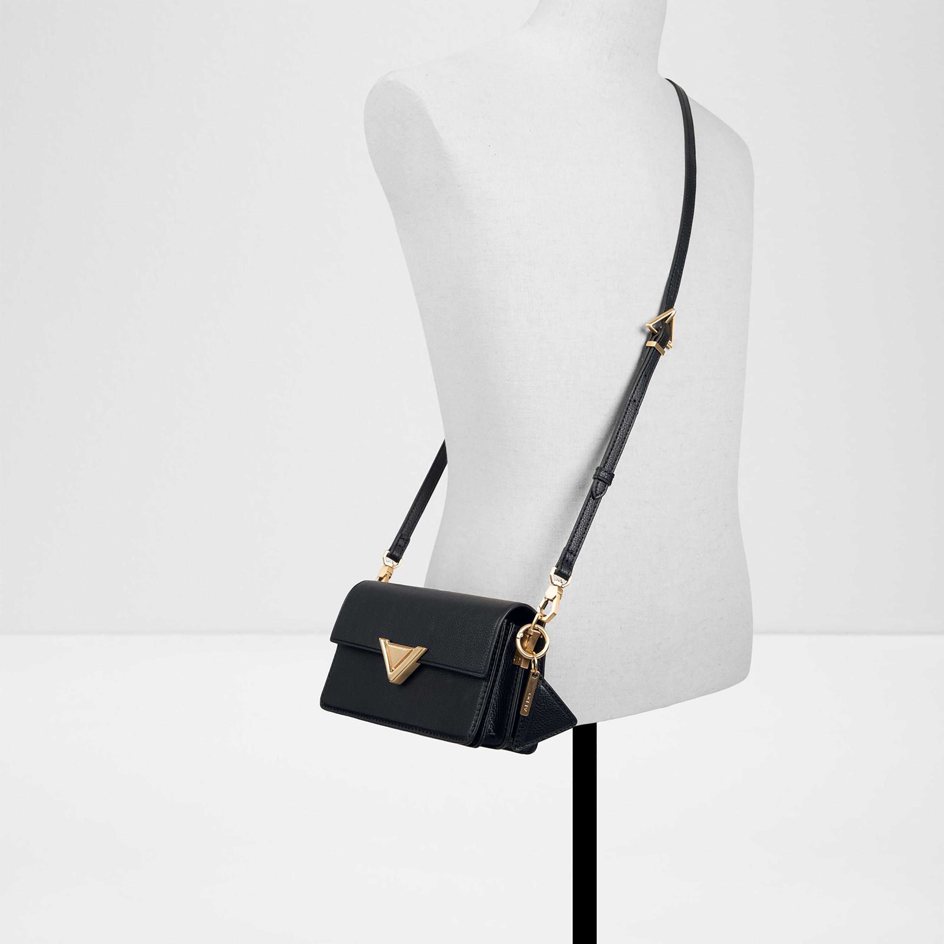 Aldo Luxecarry2.0 Textured Single Handle Shoulder Bag with Flap Closure & Strap-women-bagsandwallets-handbags-image-4