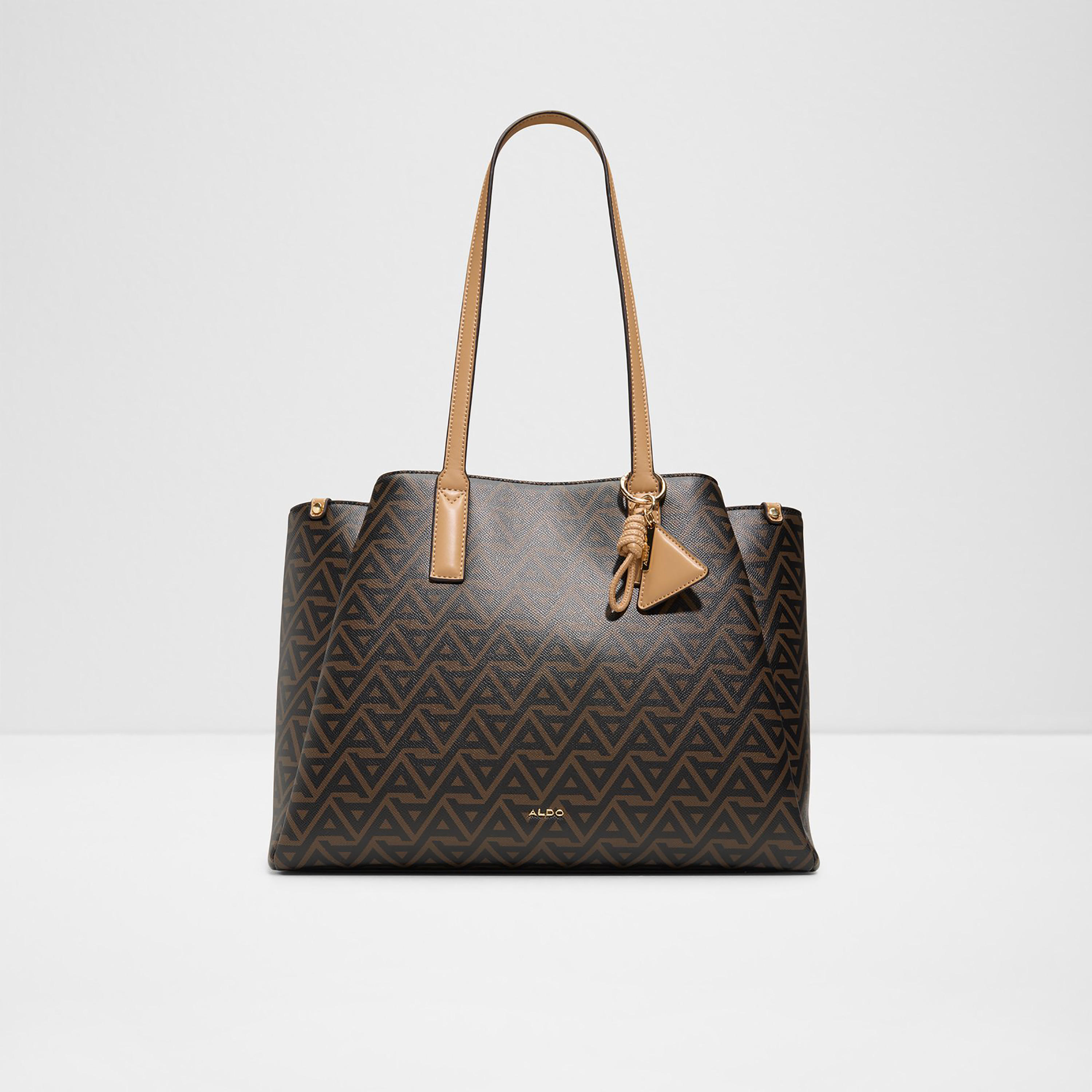 حقيبة تسوق من ألدو أبافاس بشعار المونوغرام، بمقبضين وسحاب للإغلاق-women-bagsandwallets-handbags-image-1