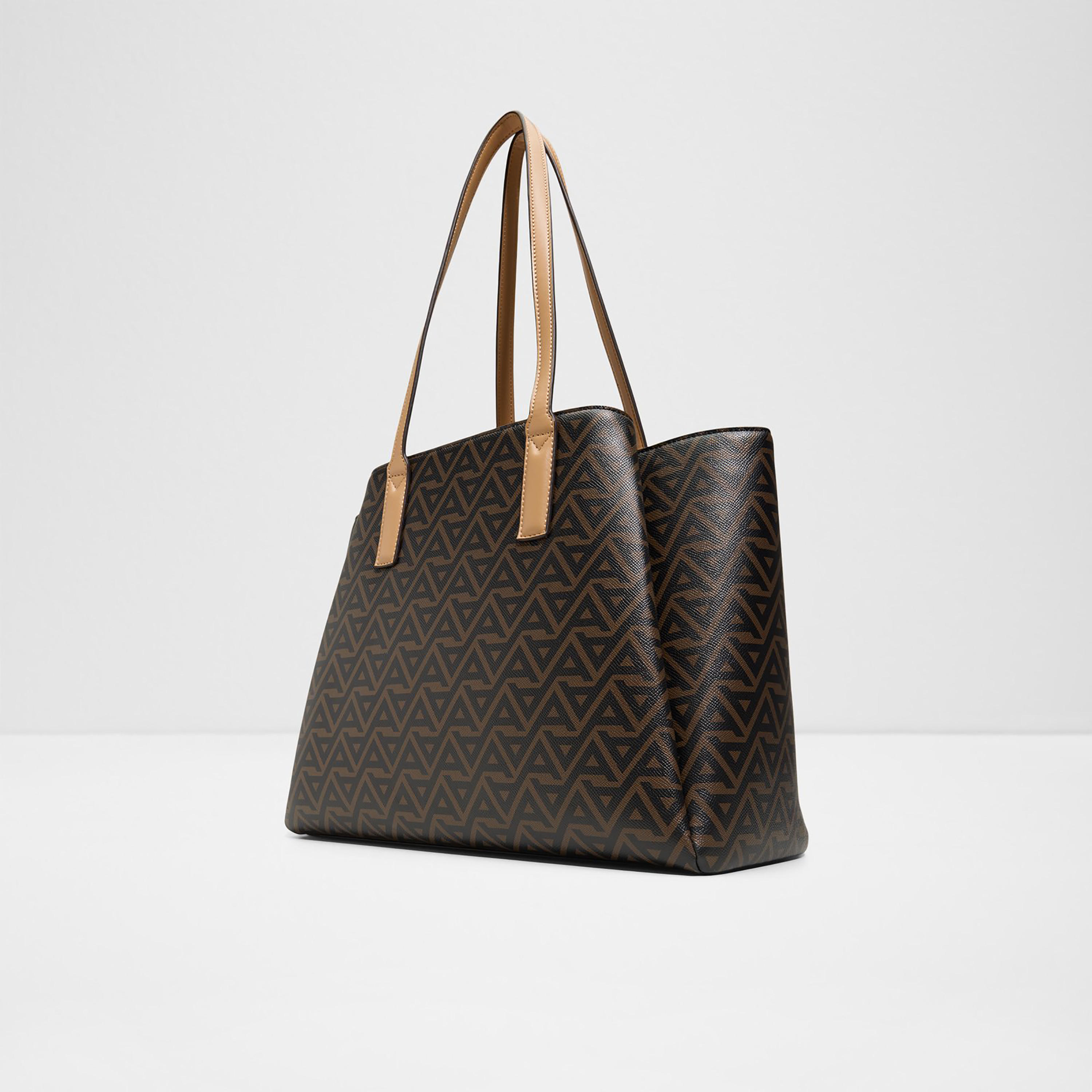 حقيبة تسوق من ألدو أبافاس بشعار المونوغرام، بمقبضين وسحاب للإغلاق-women-bagsandwallets-handbags-image-2