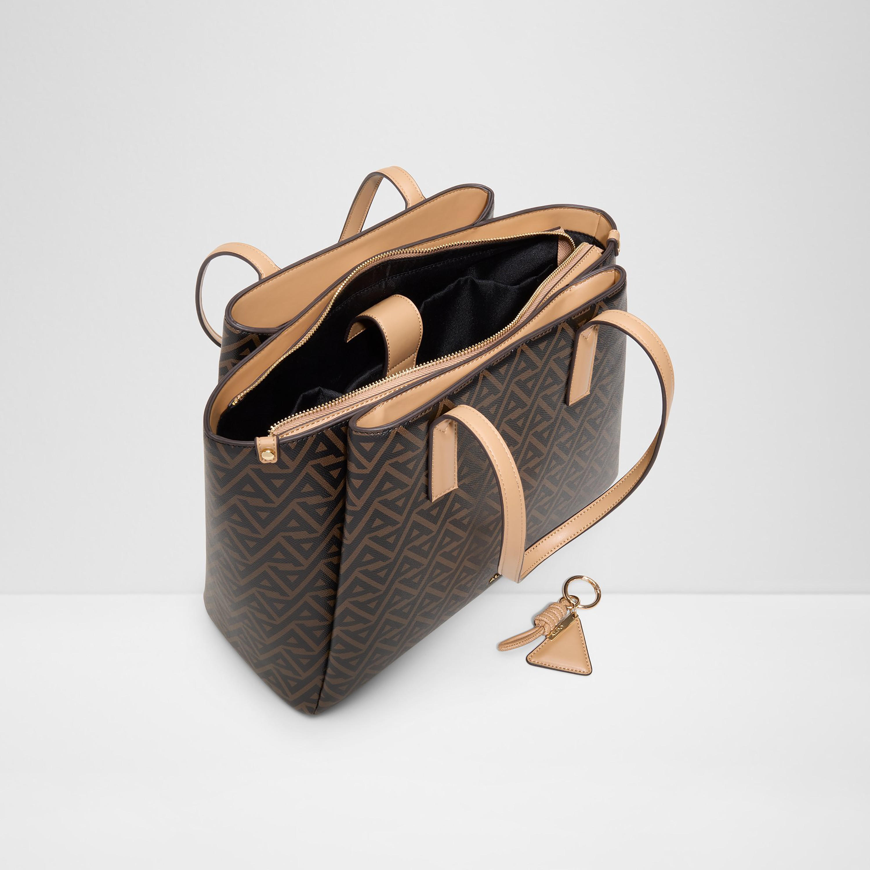 حقيبة تسوق من ألدو أبافاس بشعار المونوغرام، بمقبضين وسحاب للإغلاق-women-bagsandwallets-handbags-image-3