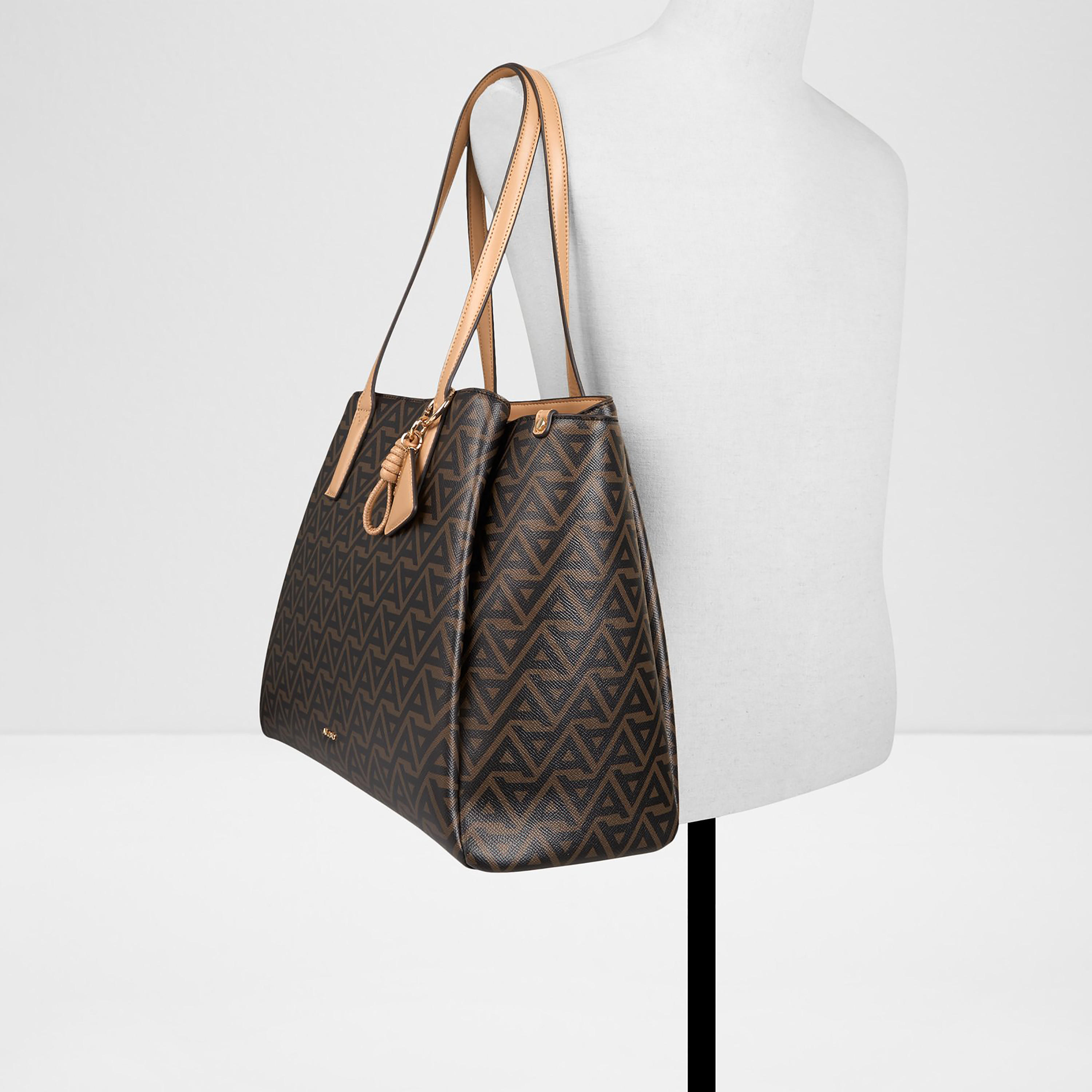 حقيبة تسوق من ألدو أبافاس بشعار المونوغرام، بمقبضين وسحاب للإغلاق-women-bagsandwallets-handbags-image-4